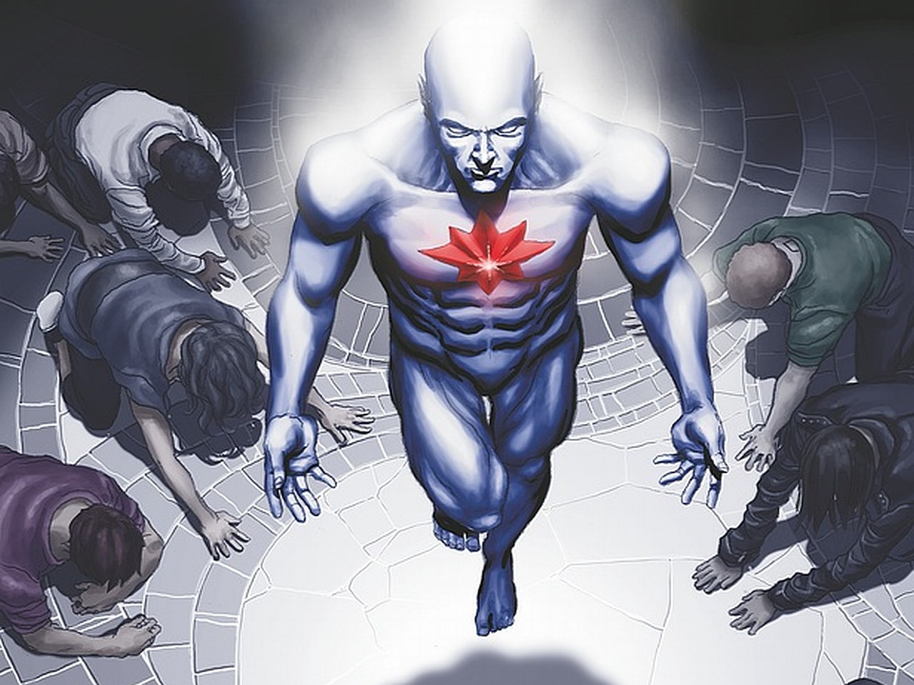 720P, character, comic, captain, hd, poster, bald, comics, atom, HD Wallpaper