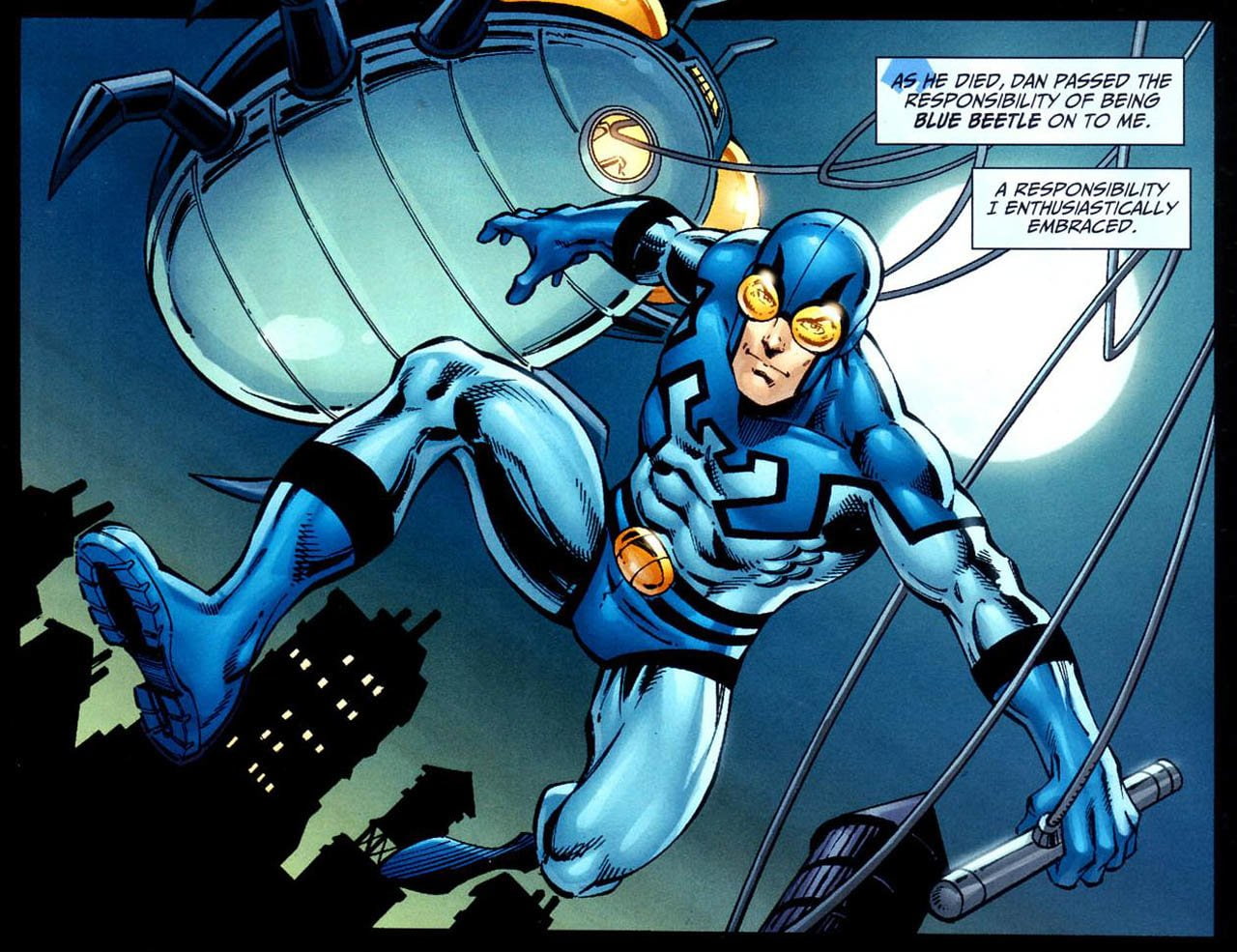 Blue Beetle (DC Comics), Comics, 720P, Blue Beetle, HD Wallpaper