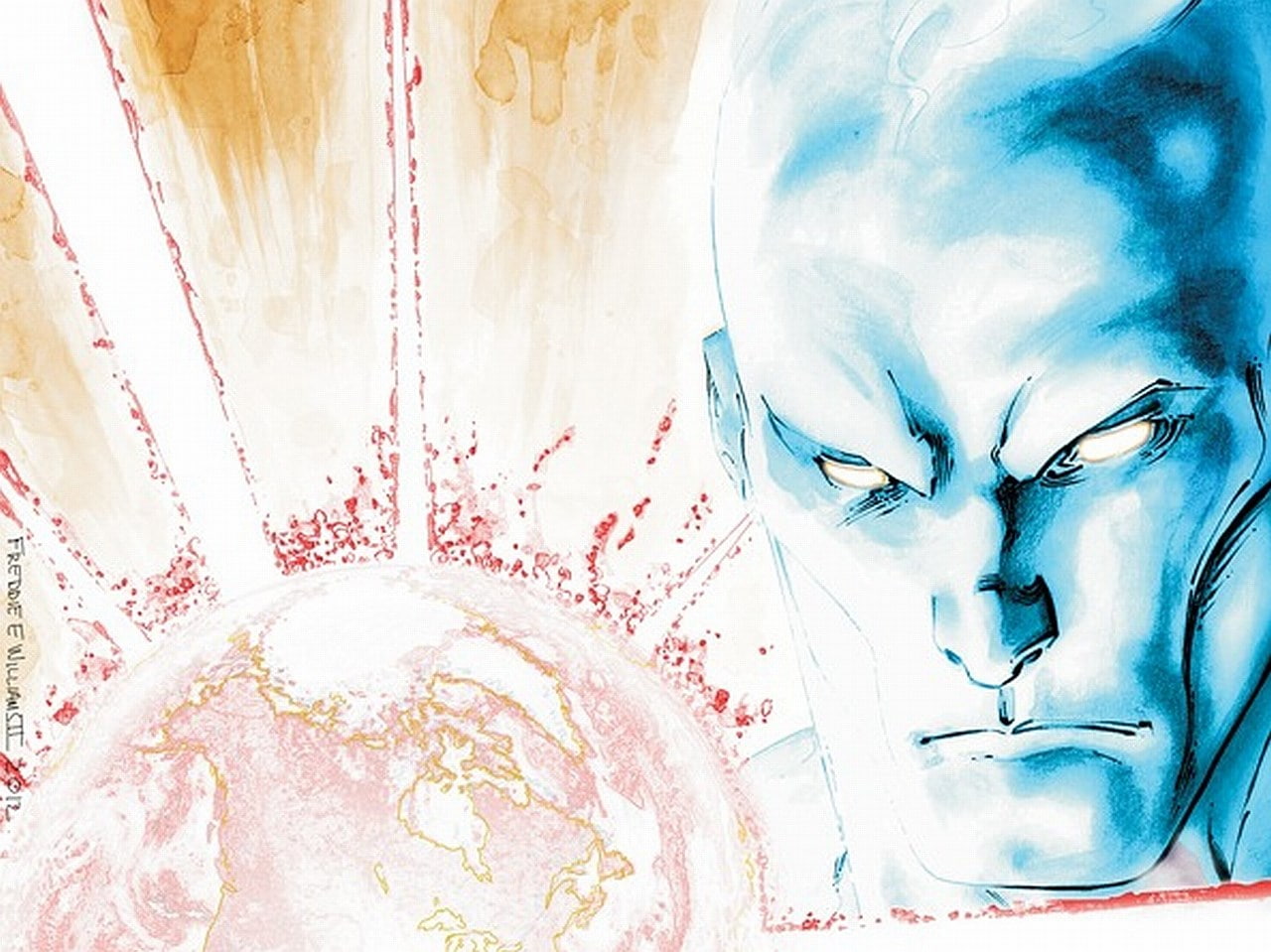 720P, captain atom, HD Wallpaper