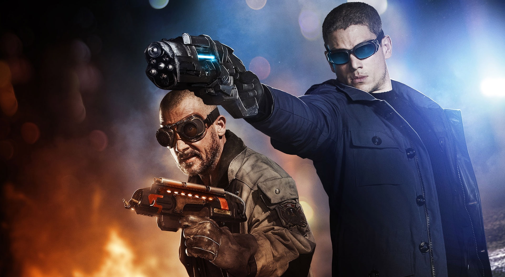 weapon, males, security, law, standing, heat, young men, waist up, cold, men, safety, jacket, gun, 1080P, black, full, protection, captain, Movies, occupation, HD Wallpaper