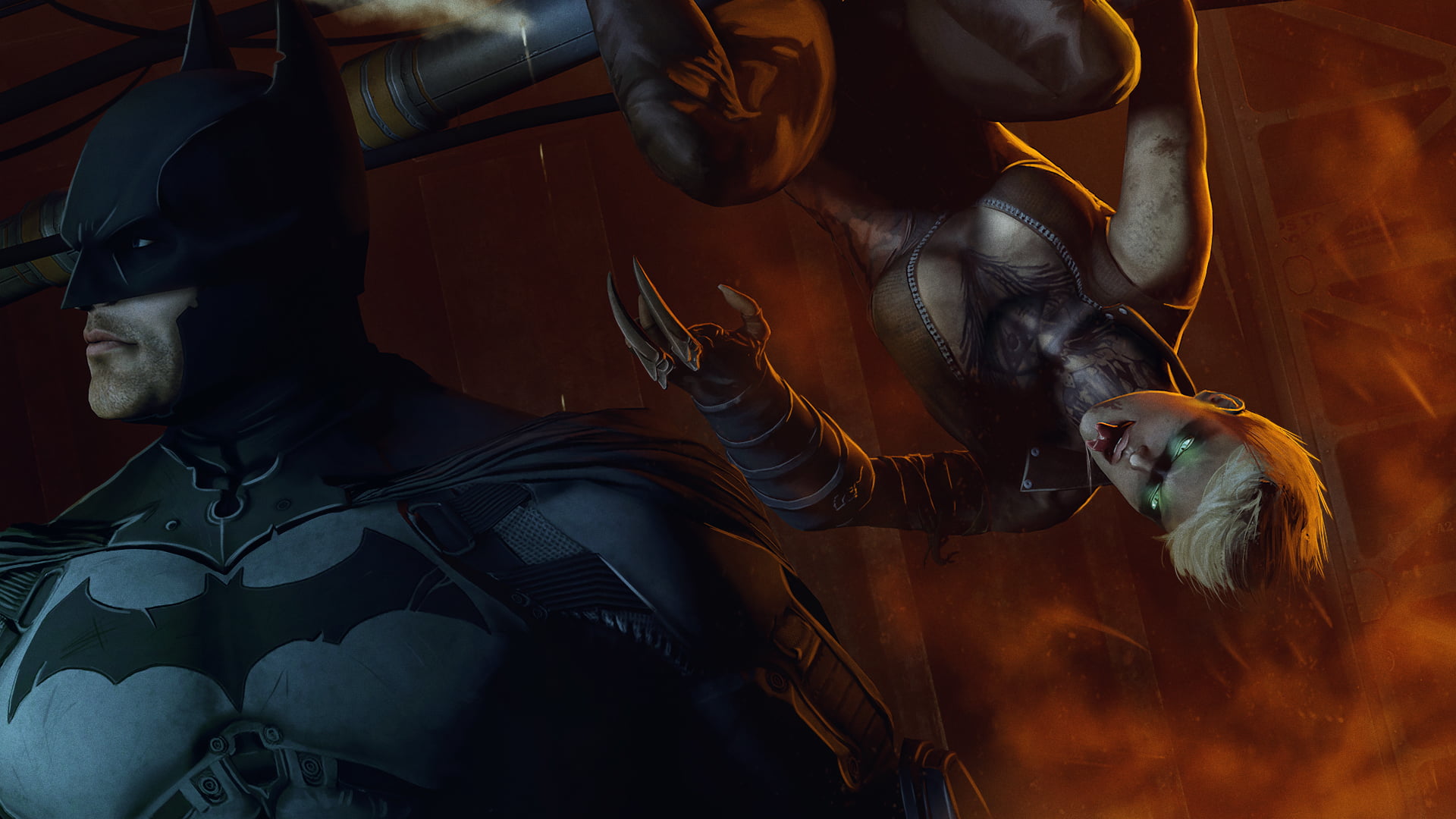 protective workwear, headshot, sport, fan art, mask, dc comics, 1080P, activity, men, copperhead, portrait, occupation, villain, security, batman, people, HD Wallpaper