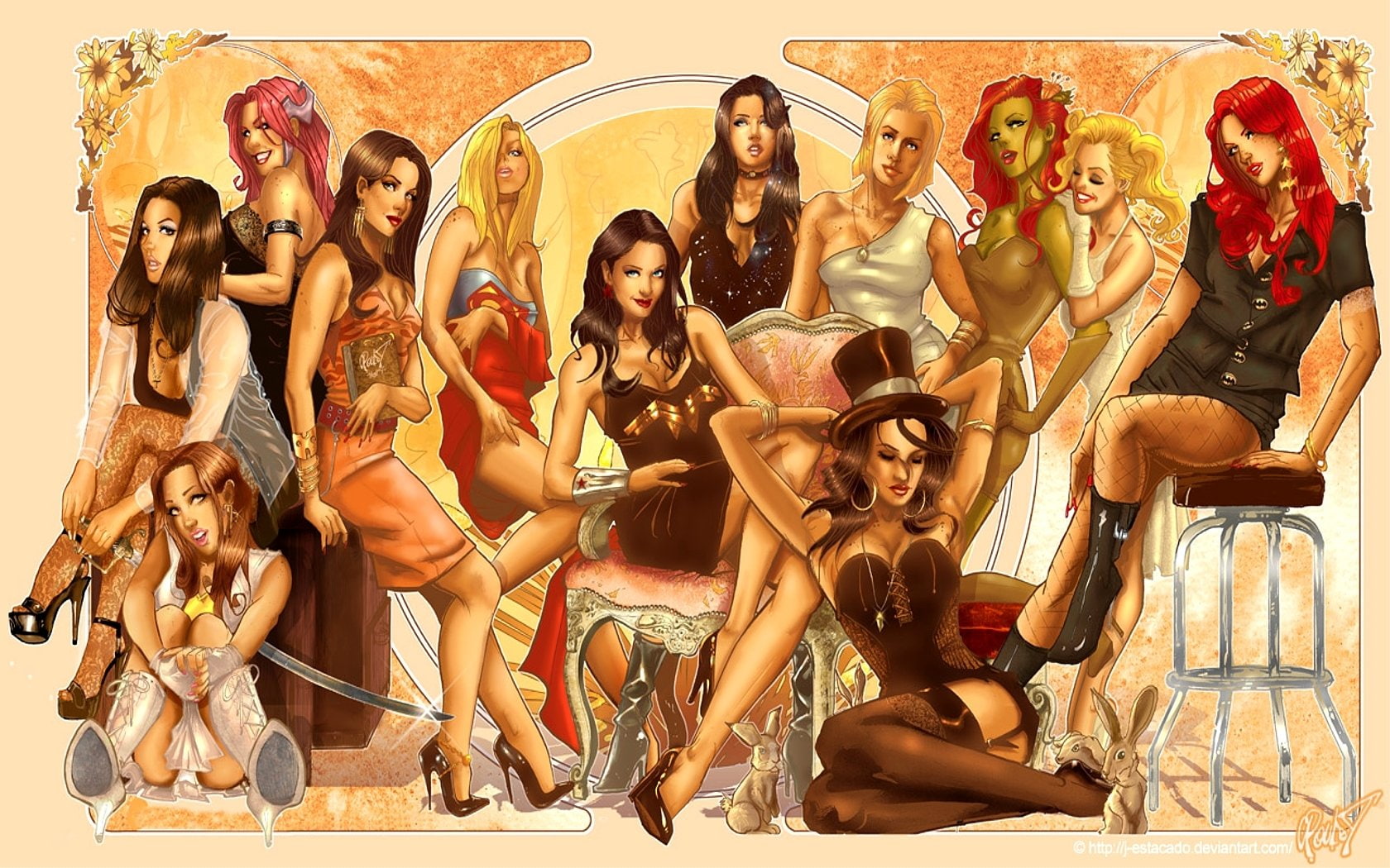 Donna Troy, DC Comics, Poison Ivy, Comics, 720P, HD Wallpaper