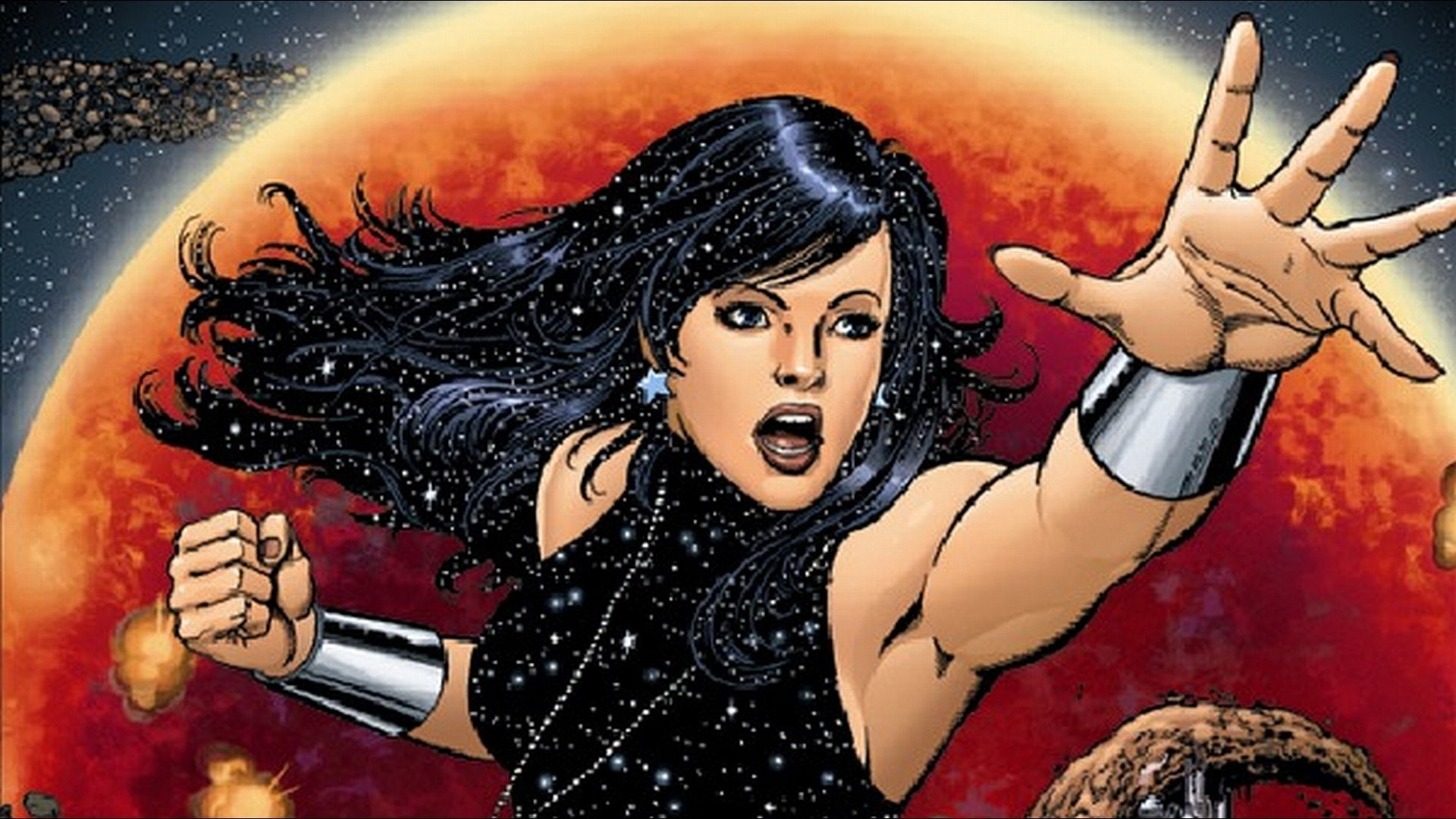 1080P, Comics, Donna Troy, HD Wallpaper