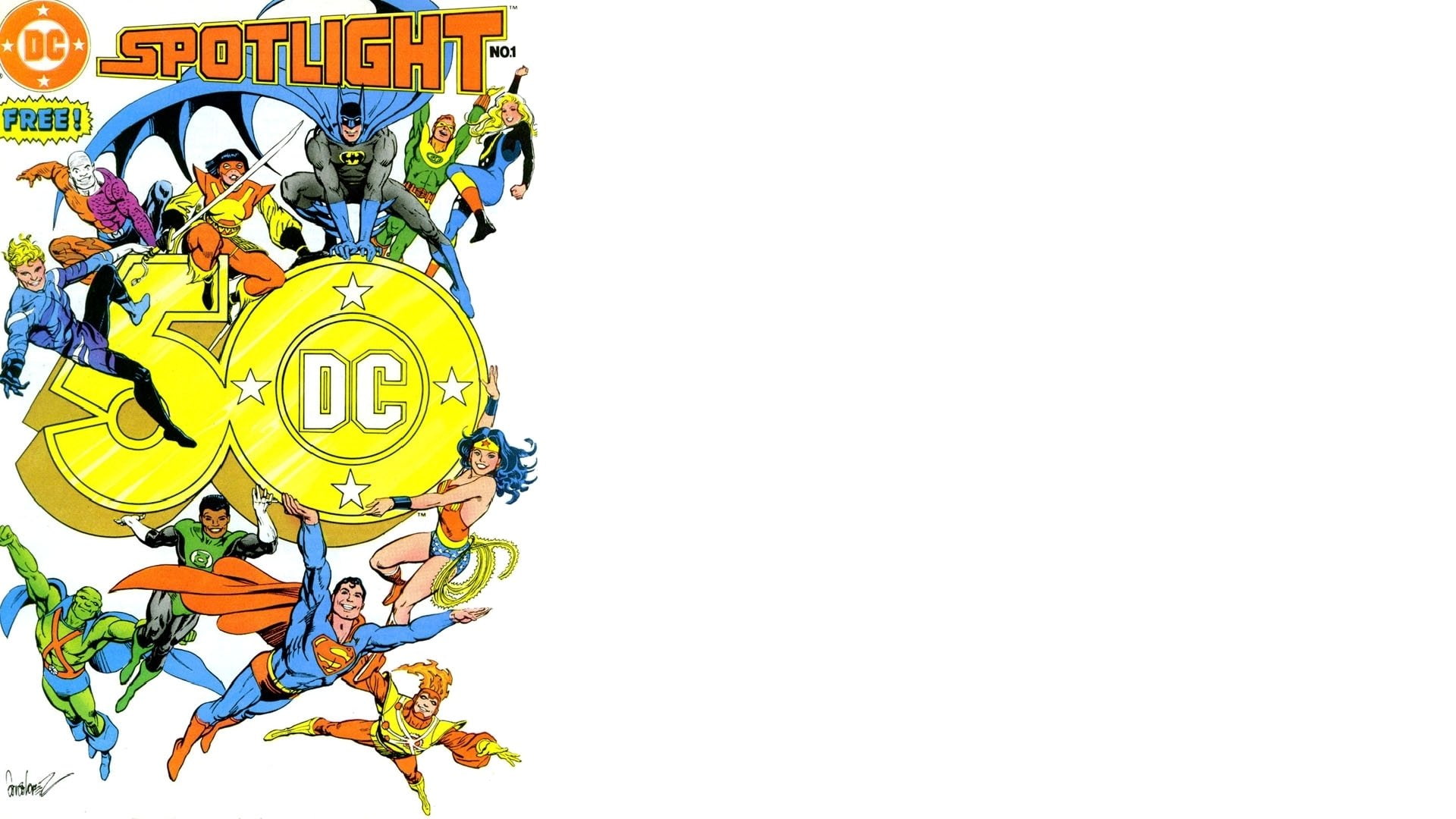 1080P, Batman, Martian Manhunter, Comics, Superman, Firestorm (Comics), DC spotlight, HD Wallpaper