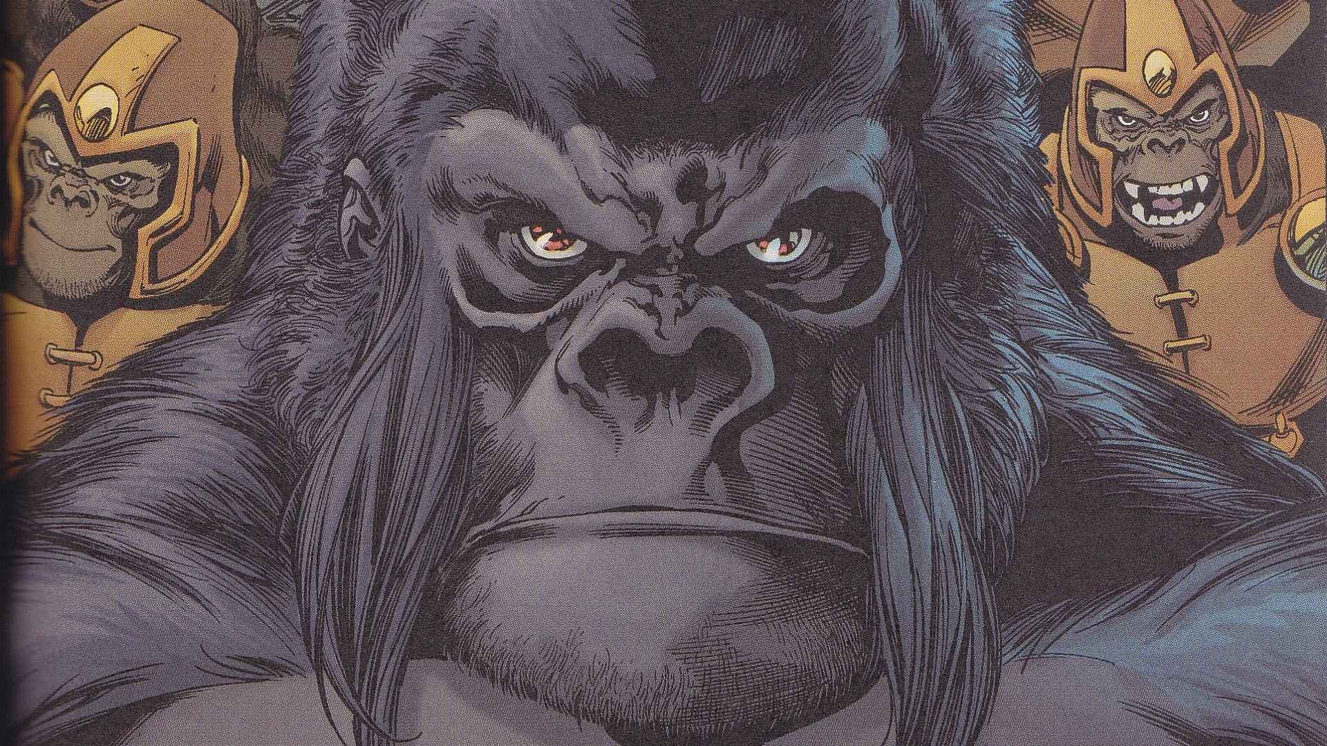 gorilla grodd, 1080P, HD Wallpaper