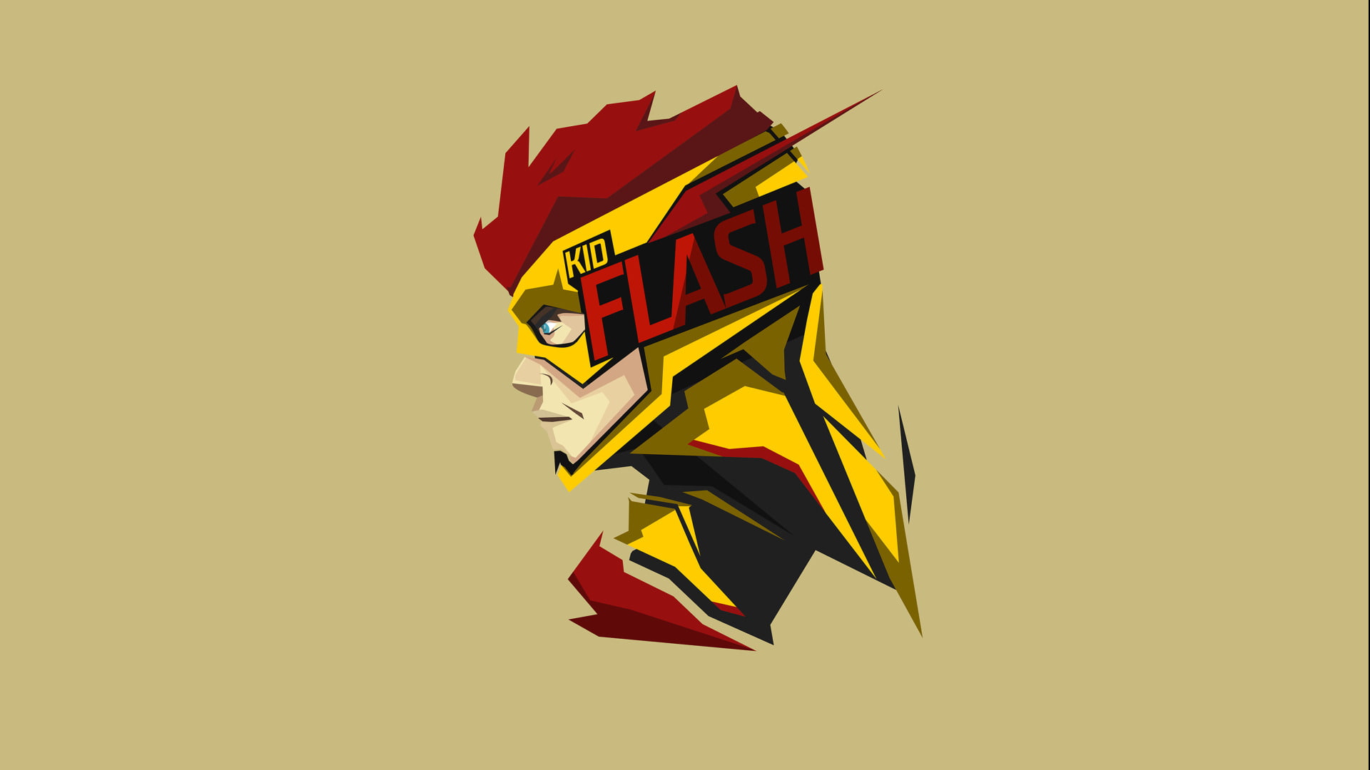 Comics, 1080P, Kid Flash, HD Wallpaper