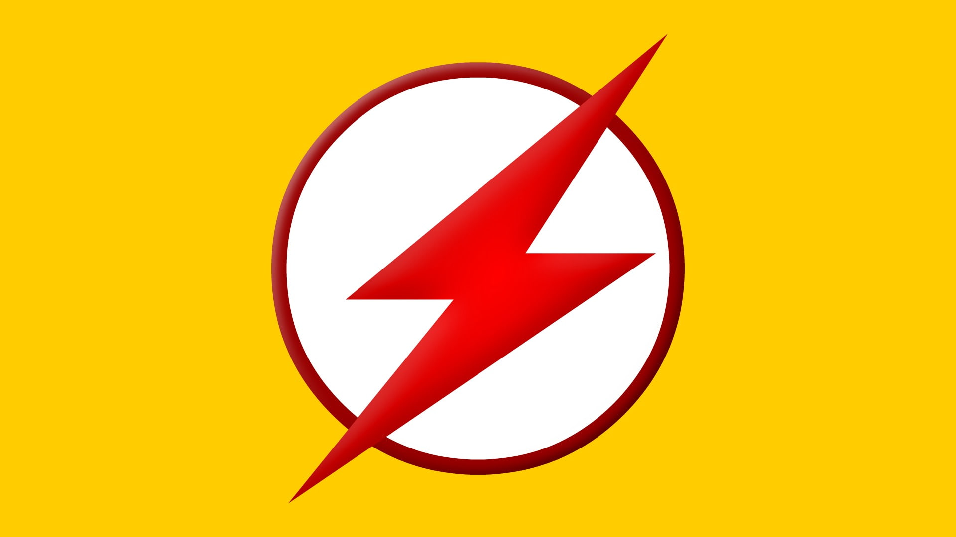 Kid Flash, Comics, 1080P, DC Comics, Logo, HD Wallpaper