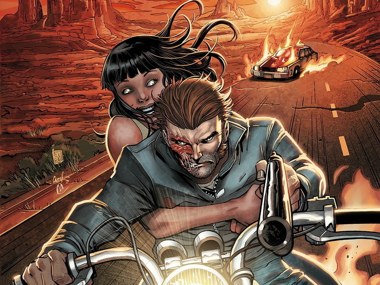 Jonah Hex, all-Star western, Comics, Comic, 720P, HD Wallpaper