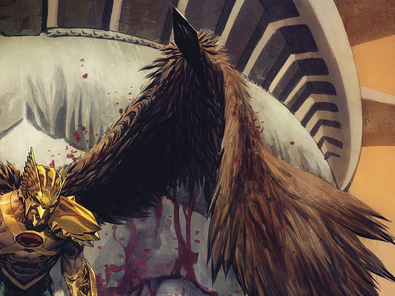720P, Hawkman, Comics, HD Wallpaper