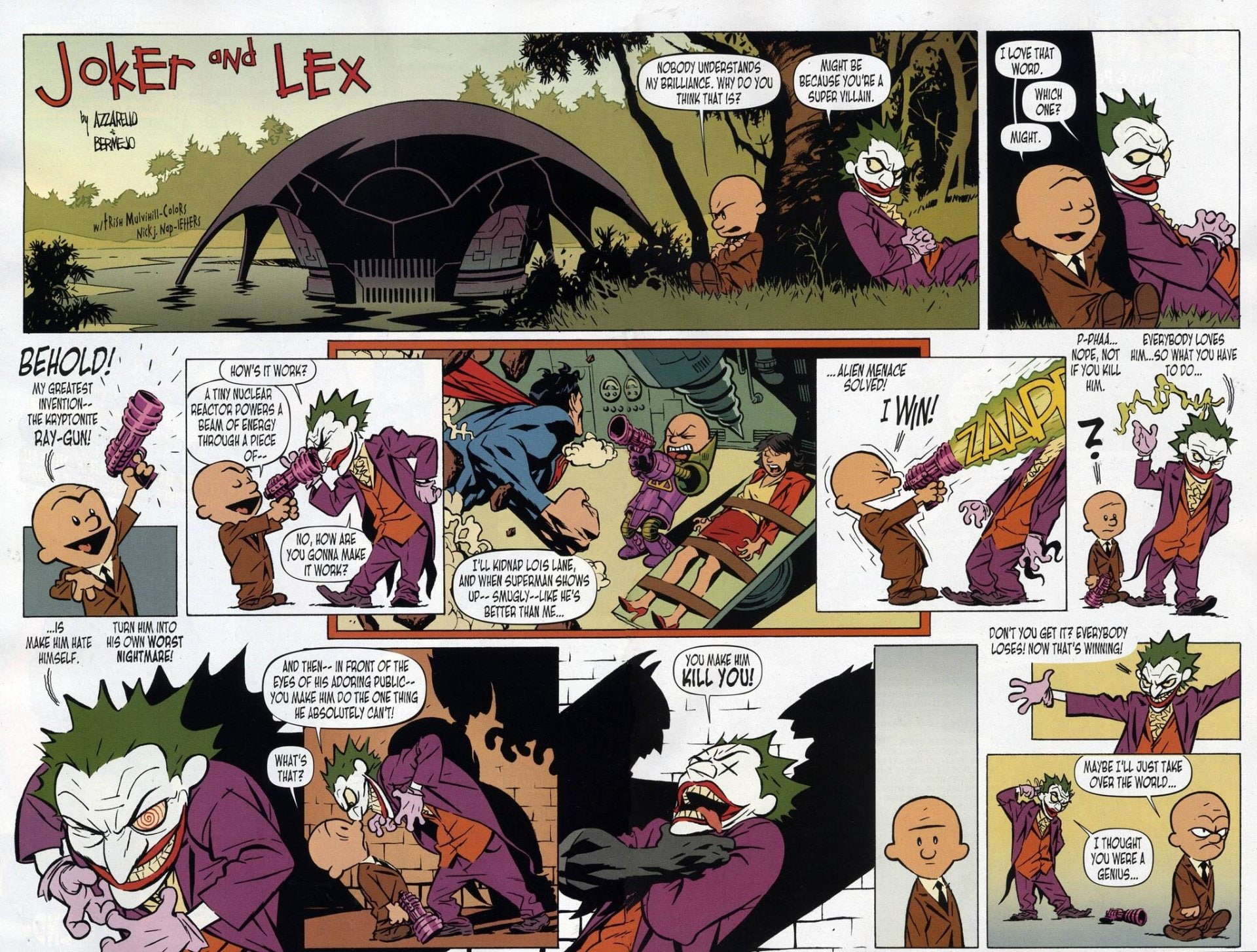 Calvin (Calvin and Hobbes), Lex Luthor, 1080P, Calvin and Hobbes, Comics, Joker, HD Wallpaper