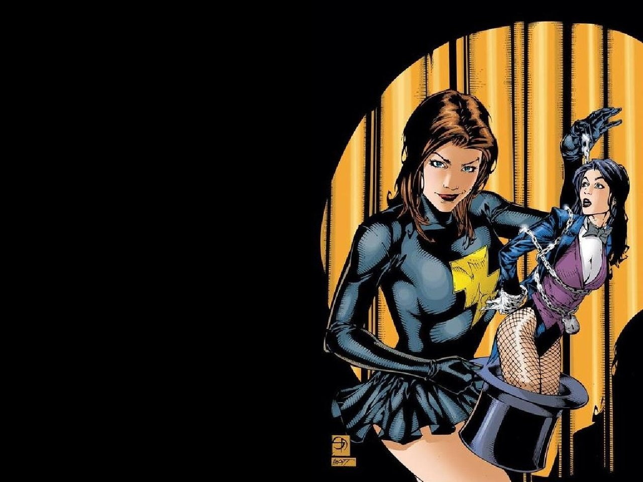 720P, Comics, Mary Marvel, HD Wallpaper