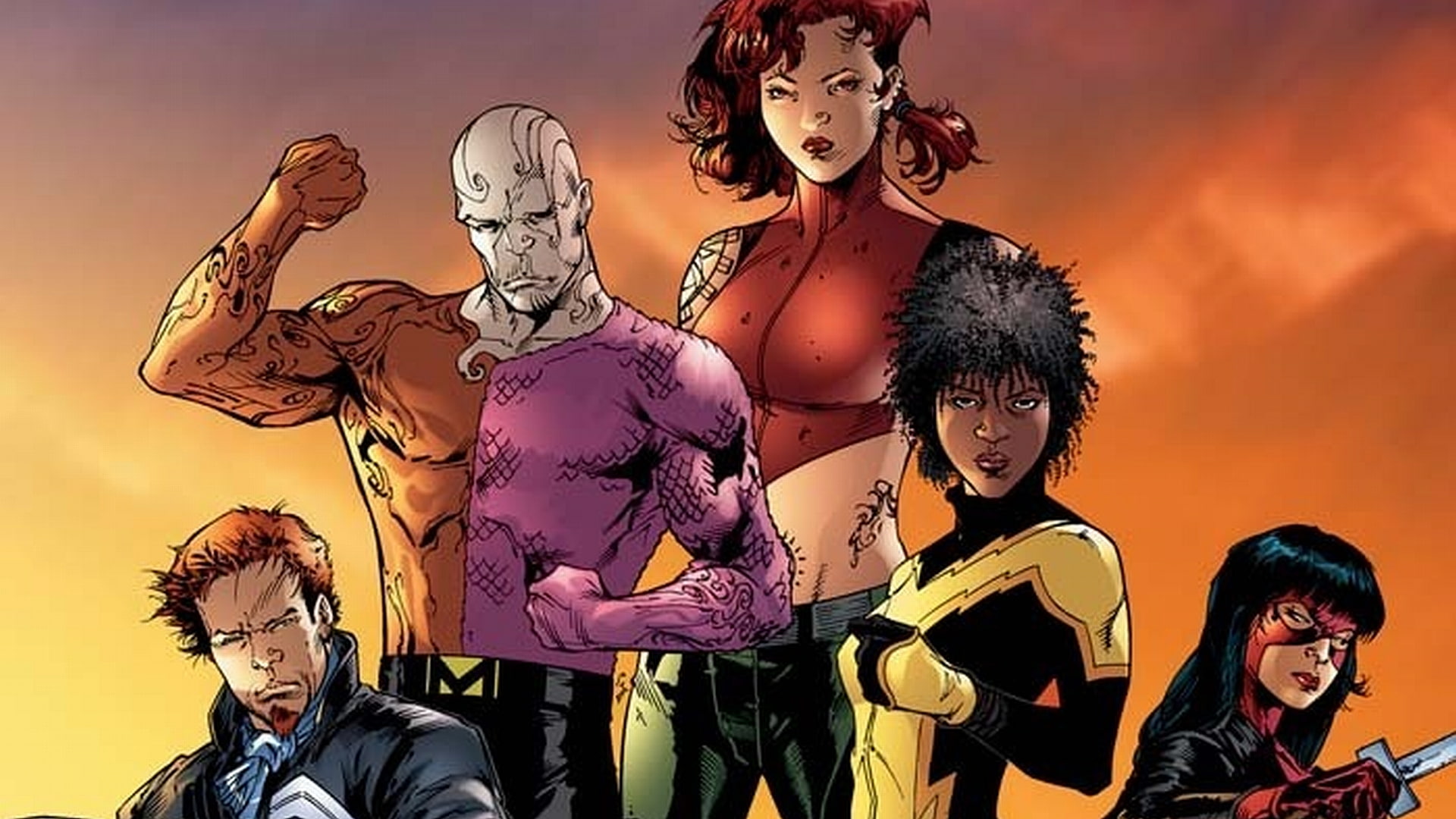 Comics, 1080P, DC Comics, Nightwing, Metamorpho, HD Wallpaper