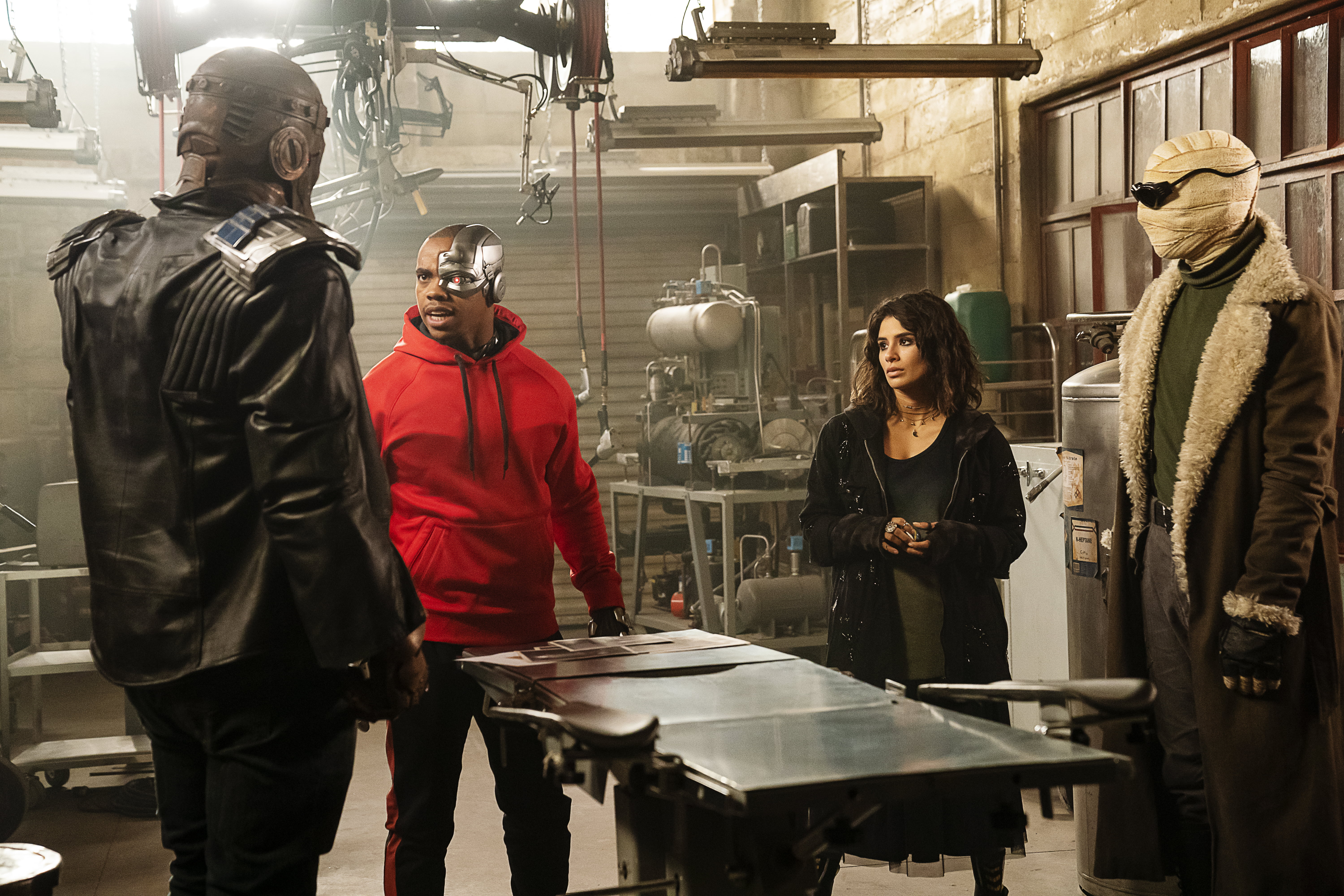 5K, Doom Patrol, Crazy Jane, Robotman (DC Comics), Diane Guerrero, Negative Man, TV Show, Cyborg (DC Comics), HD Wallpaper