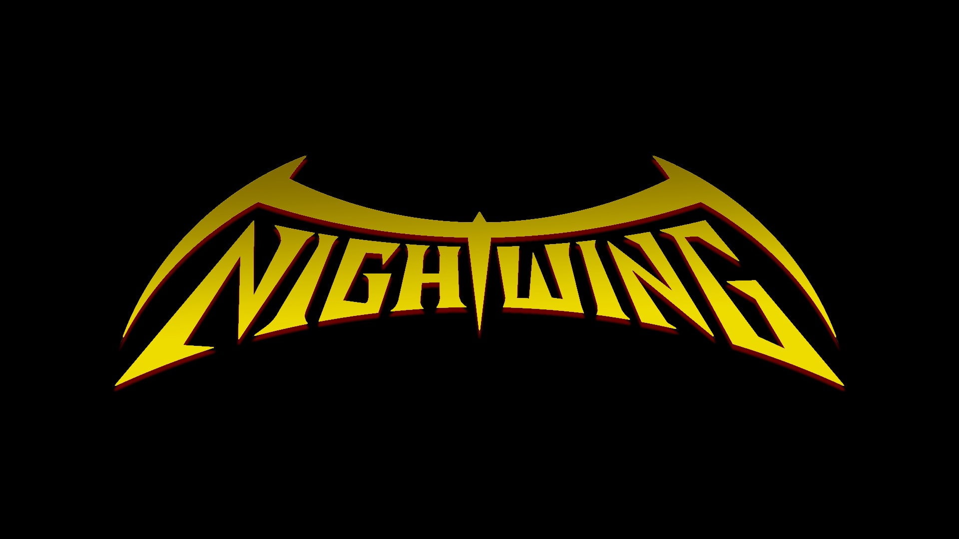 sign, no people, communication, studio shot, capital letter, neon, 1080P, guidance, western script, copy space, glowing, text, yellow, illuminated, dark, HD Wallpaper