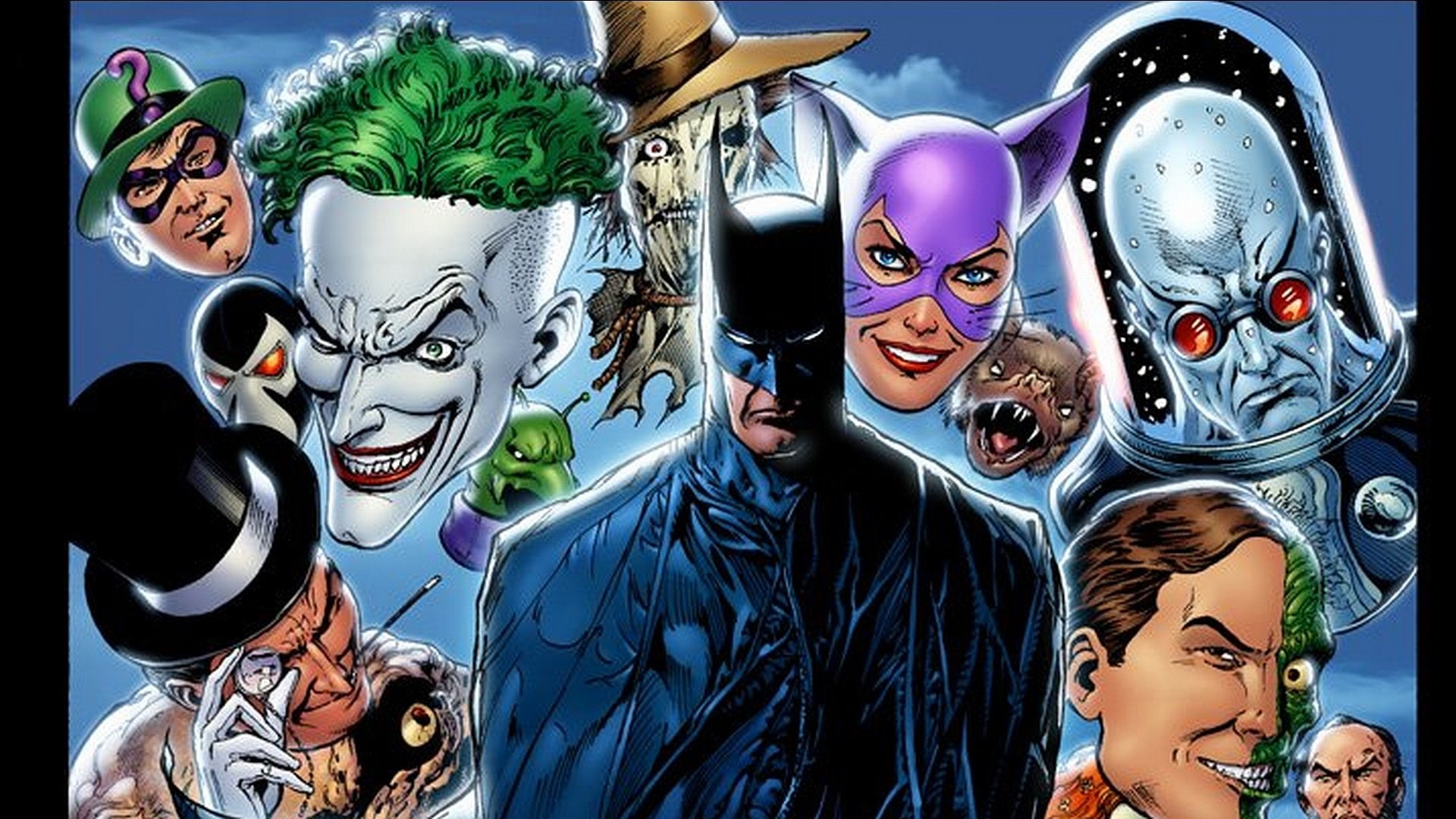 Penguin (DC Comics), 1080P, Joker, Batman, HD Wallpaper