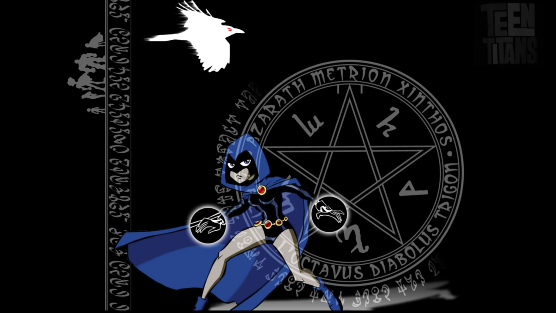 1080P, Teen Titans, Raven (DC Comics), HD Wallpaper