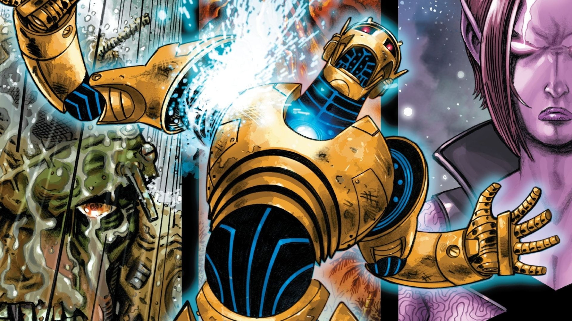 Comics, Robotman, 1080P, HD Wallpaper