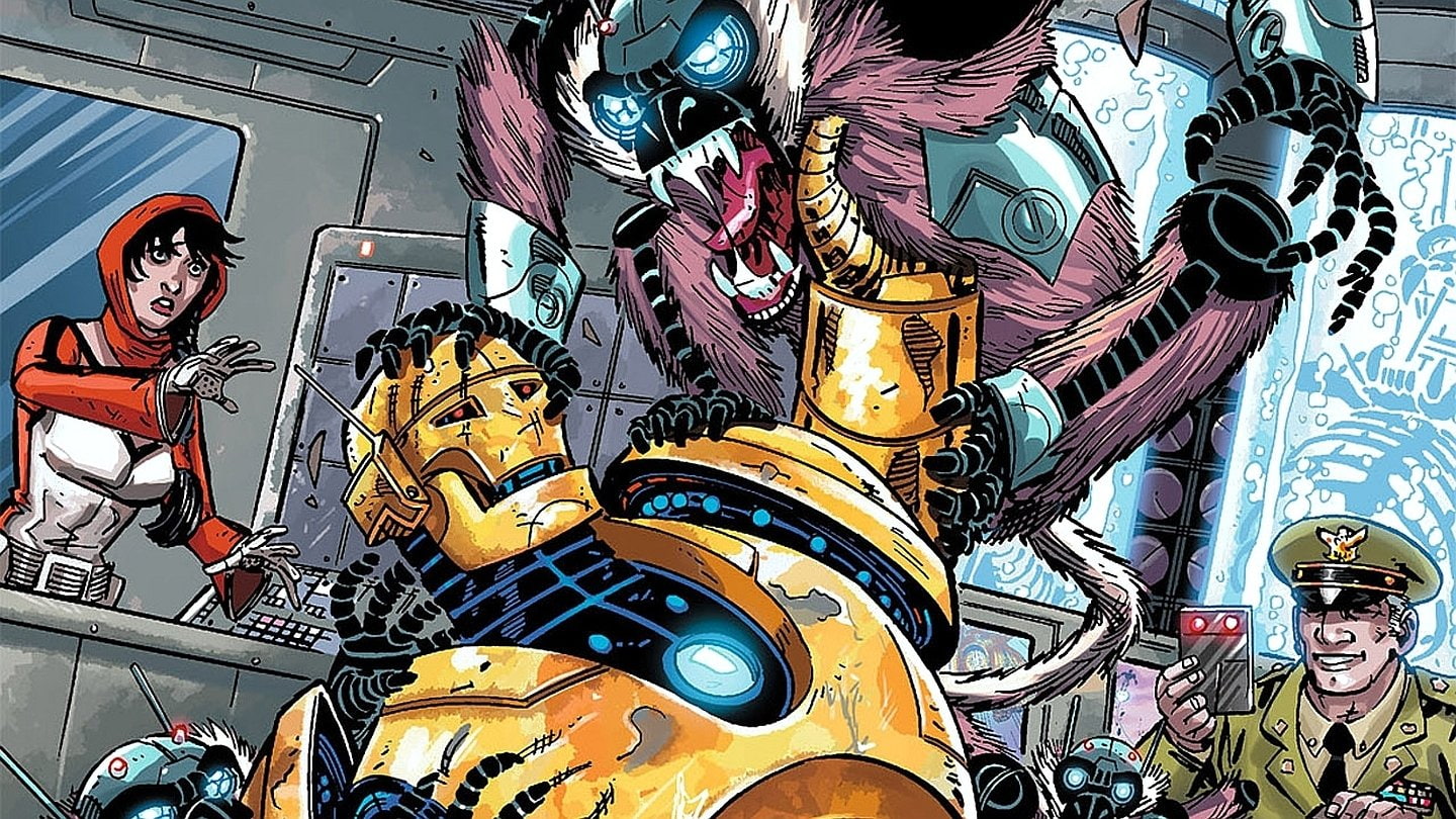 720P, Robotman, Comics, HD Wallpaper