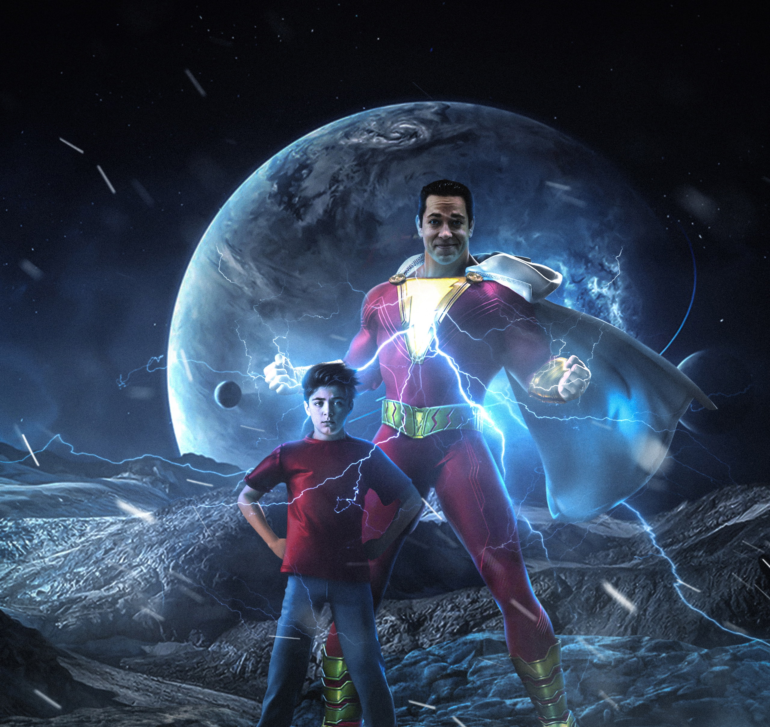 HD, Shazam, 2K, DC Comics, HD Wallpaper