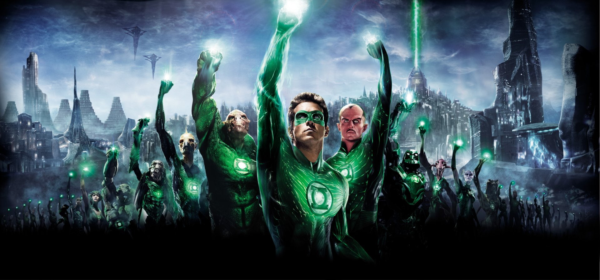 Ryan Reynolds, Kilowog (Green Lantern), Sinestro, Green Lantern, 1080P, HD Wallpaper