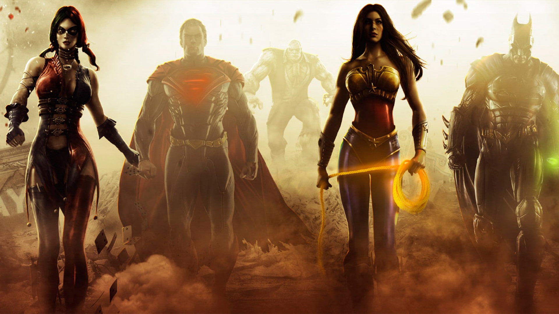 woman, quinn, squad, batman, grundy, superman, solomon, suicide, 1080P, harley, HD Wallpaper