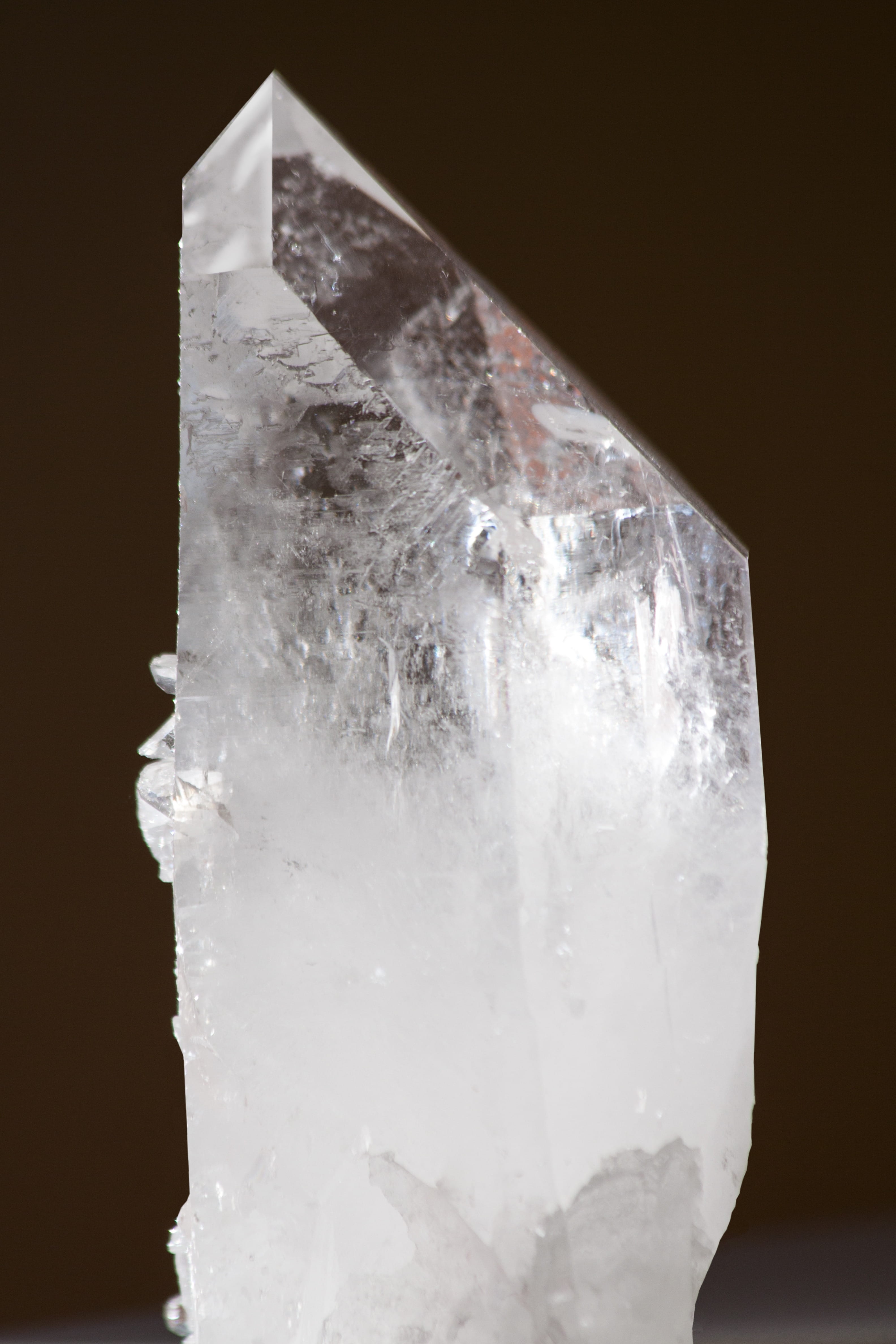 Quartz, purity, no people, white color, silicon dioxide, prism surfaces, Rock Crystal, nature, pure quartz, black background, cube shape, Mineral, clear, Phone HD Wallpaper