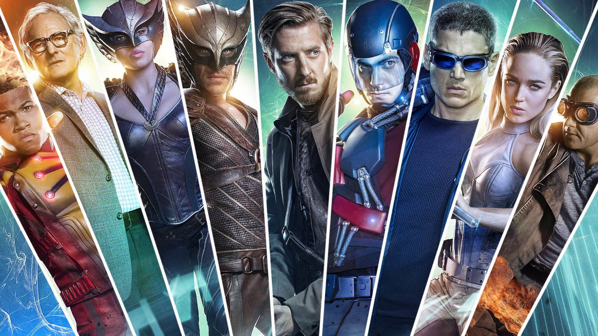 DCs Legends of Tomorrow, the series, movies, costumes, actors, Legends of tomorrow, 1080P, HD Wallpaper