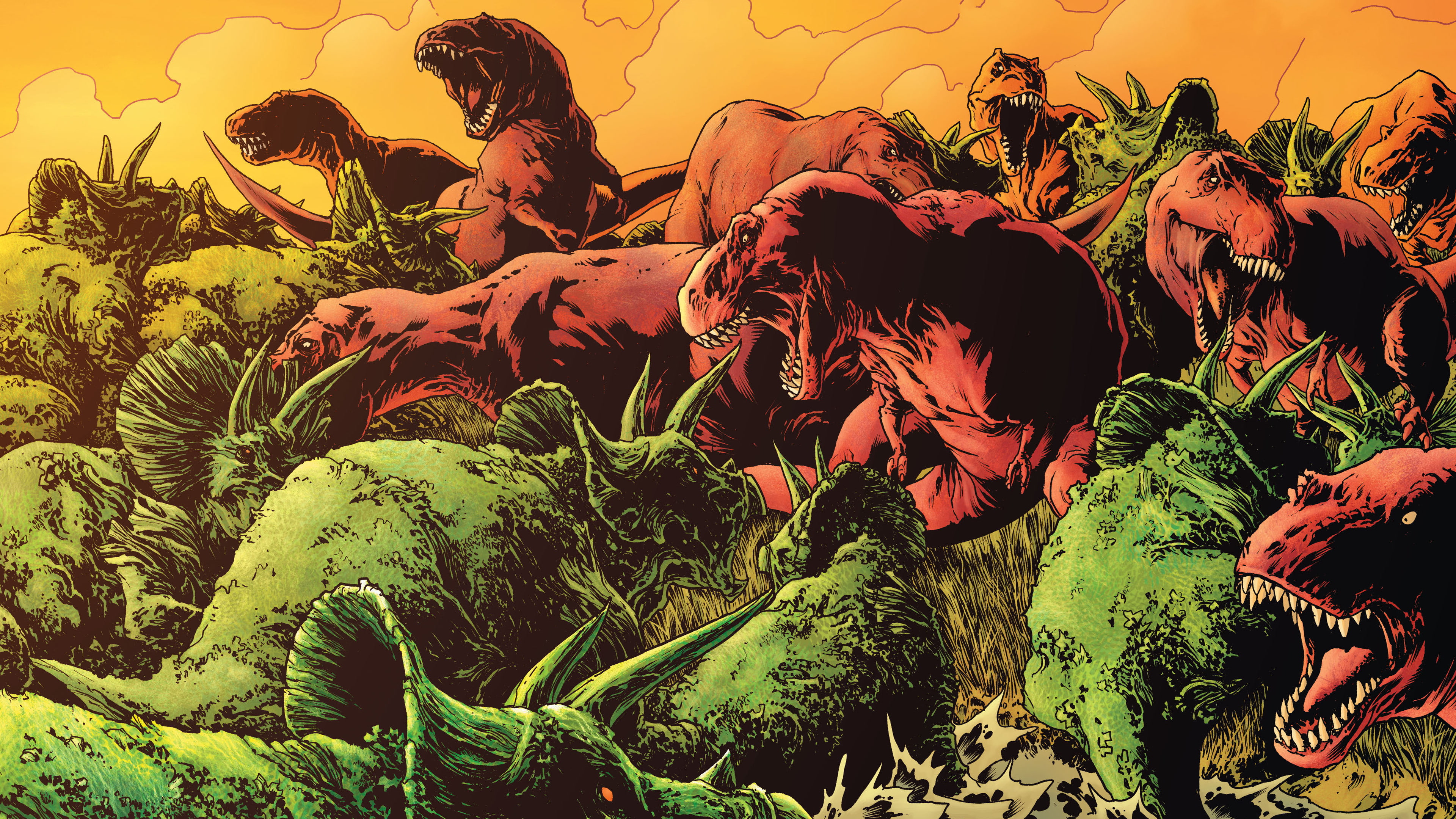 Swamp Thing, Comics, 4K, HD Wallpaper