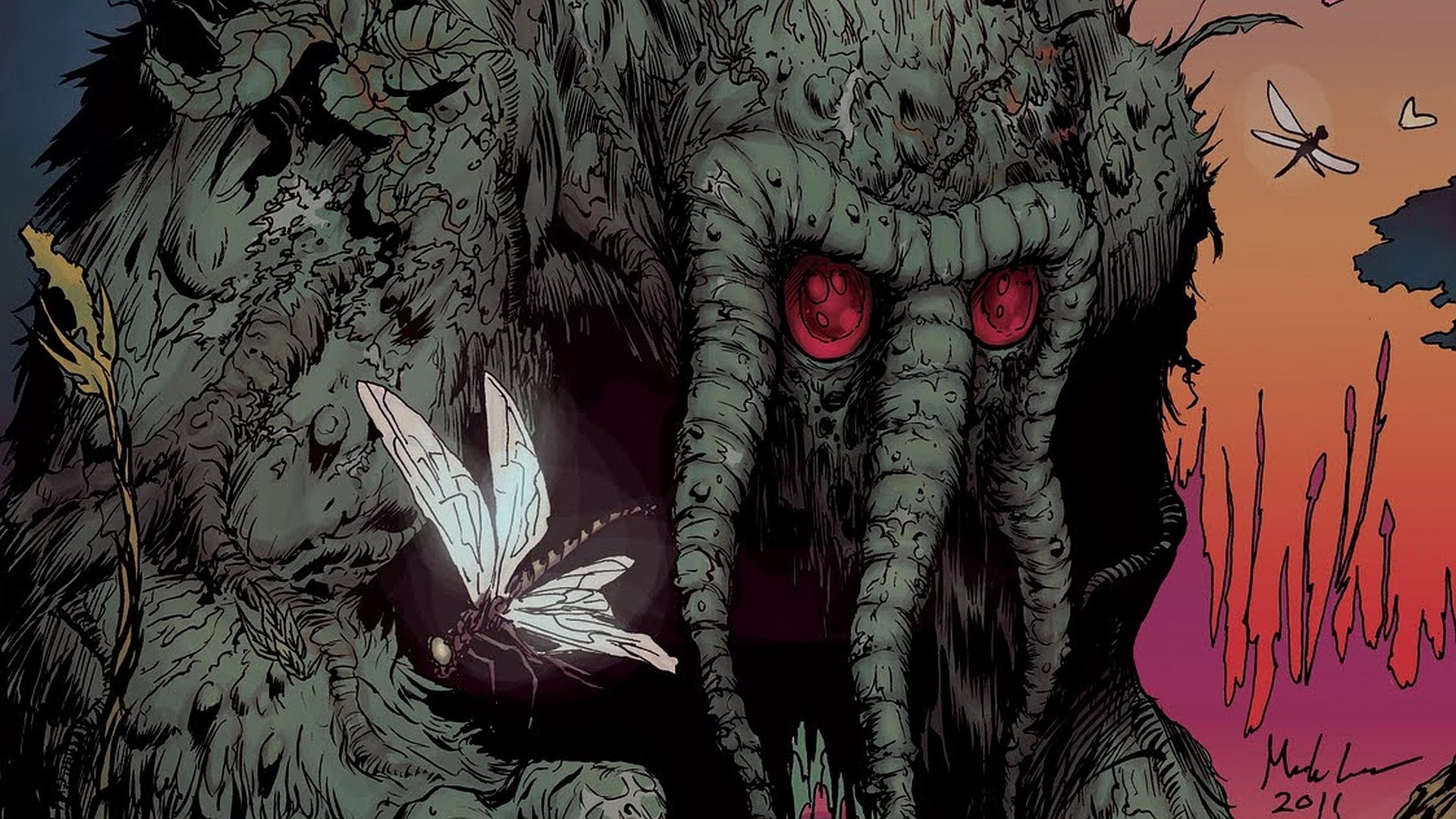 swamp thing, 1080P, HD Wallpaper