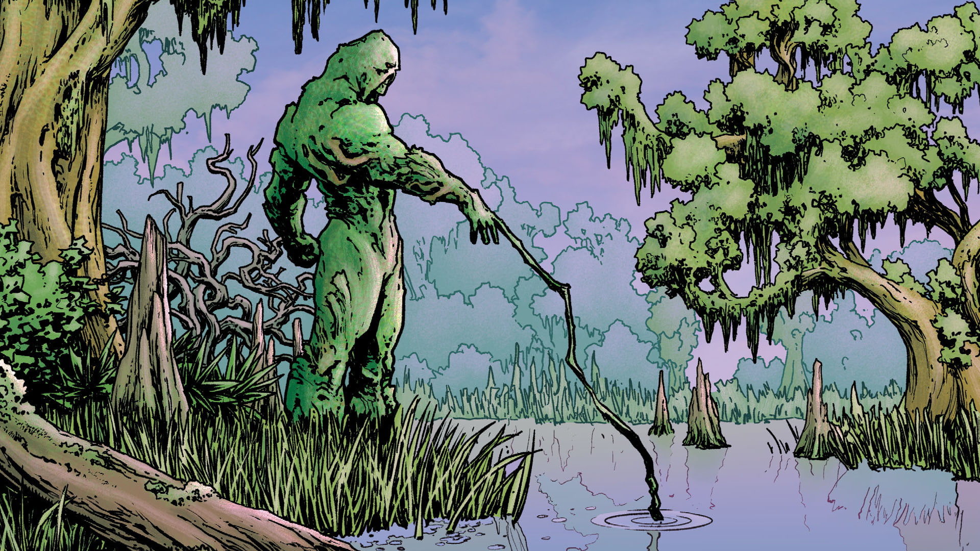 Swamp Thing, Comics, 1080P, HD Wallpaper