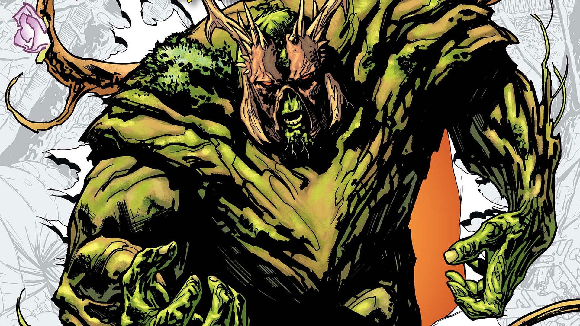 1080P, swamp thing, HD Wallpaper