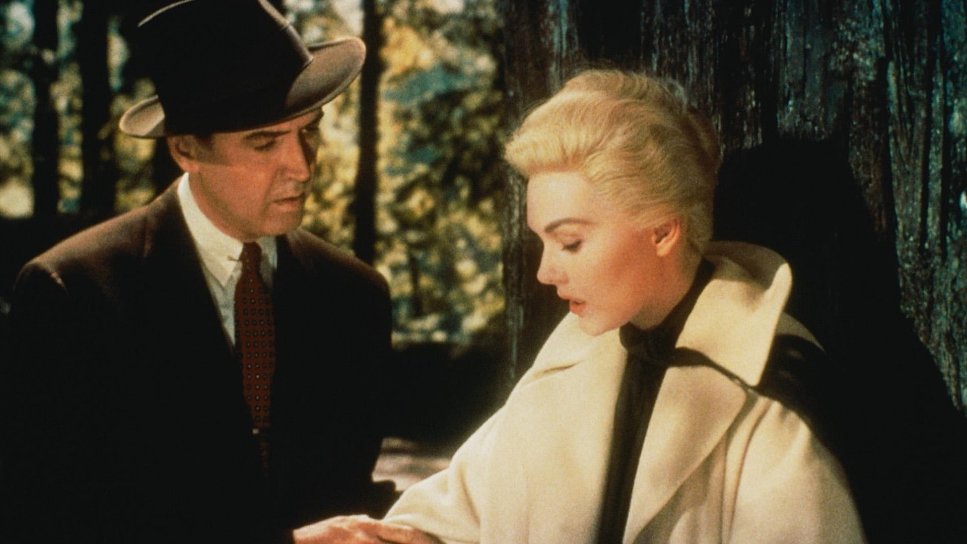 Kim Novak, James Stewart, Vertigo, Movie, 1080P, HD Wallpaper
