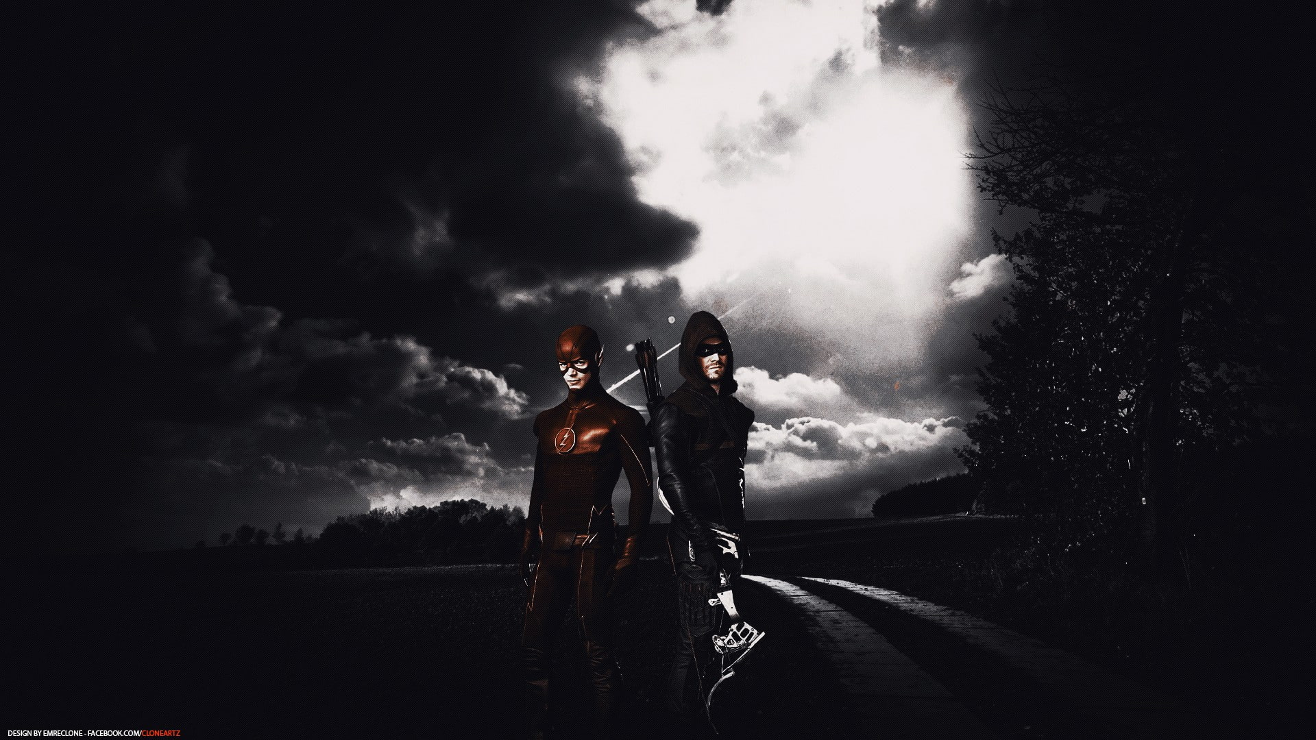 Flash, Arrow (TV Series), 1080P, HD Wallpaper