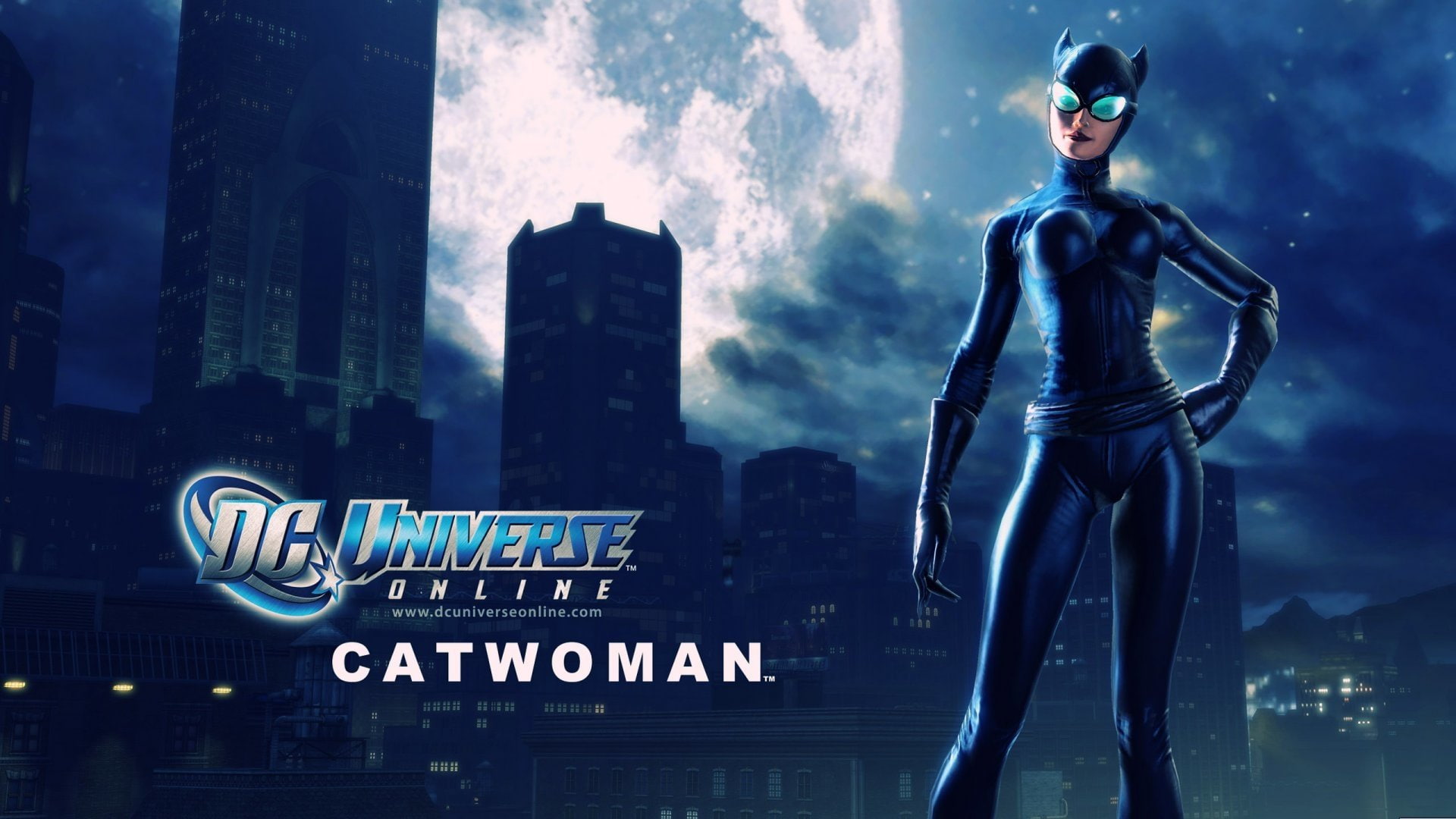 Catwoman, DC Universe Online, Video Game, 1080P, HD Wallpaper