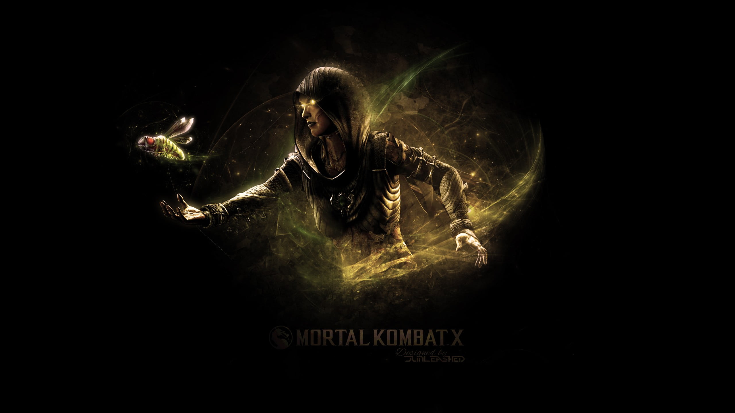 burning, warning sign, night, 2K, DVorah, smoke - physical structure, motion, illuminated, dark, communication, fire, bone, video games, Mortal Kombat X, HD Wallpaper