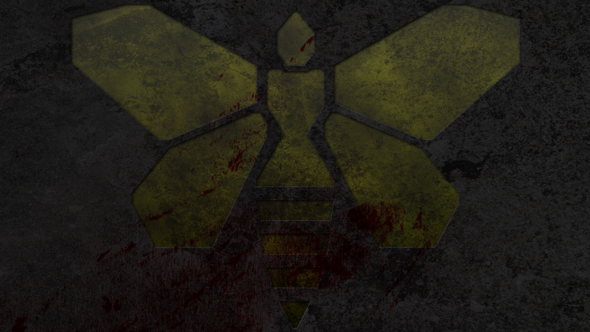 blood, bad, art, abstract, hd, grunge, 1080P, x, breaking, bees, HD Wallpaper