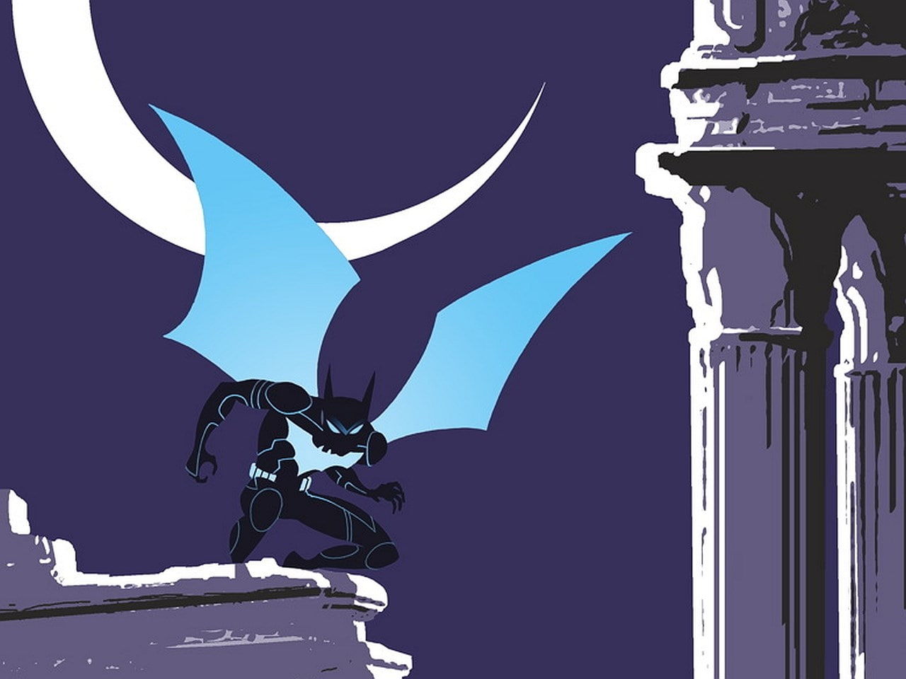 720P, batwing, HD Wallpaper