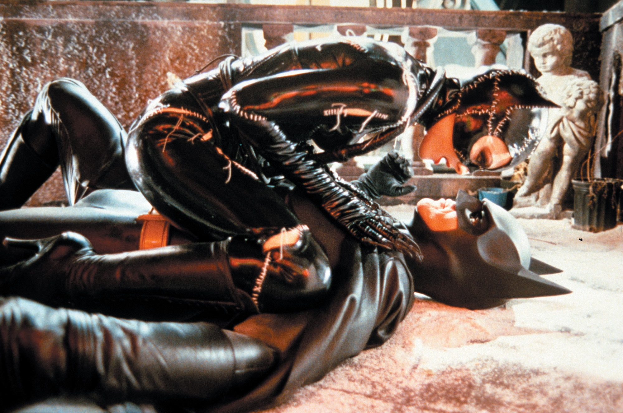 1080P, x, catwoman, art, hd, entertainment, couple, michelle, Batman, movies, returns, pfeiffer, HD Wallpaper