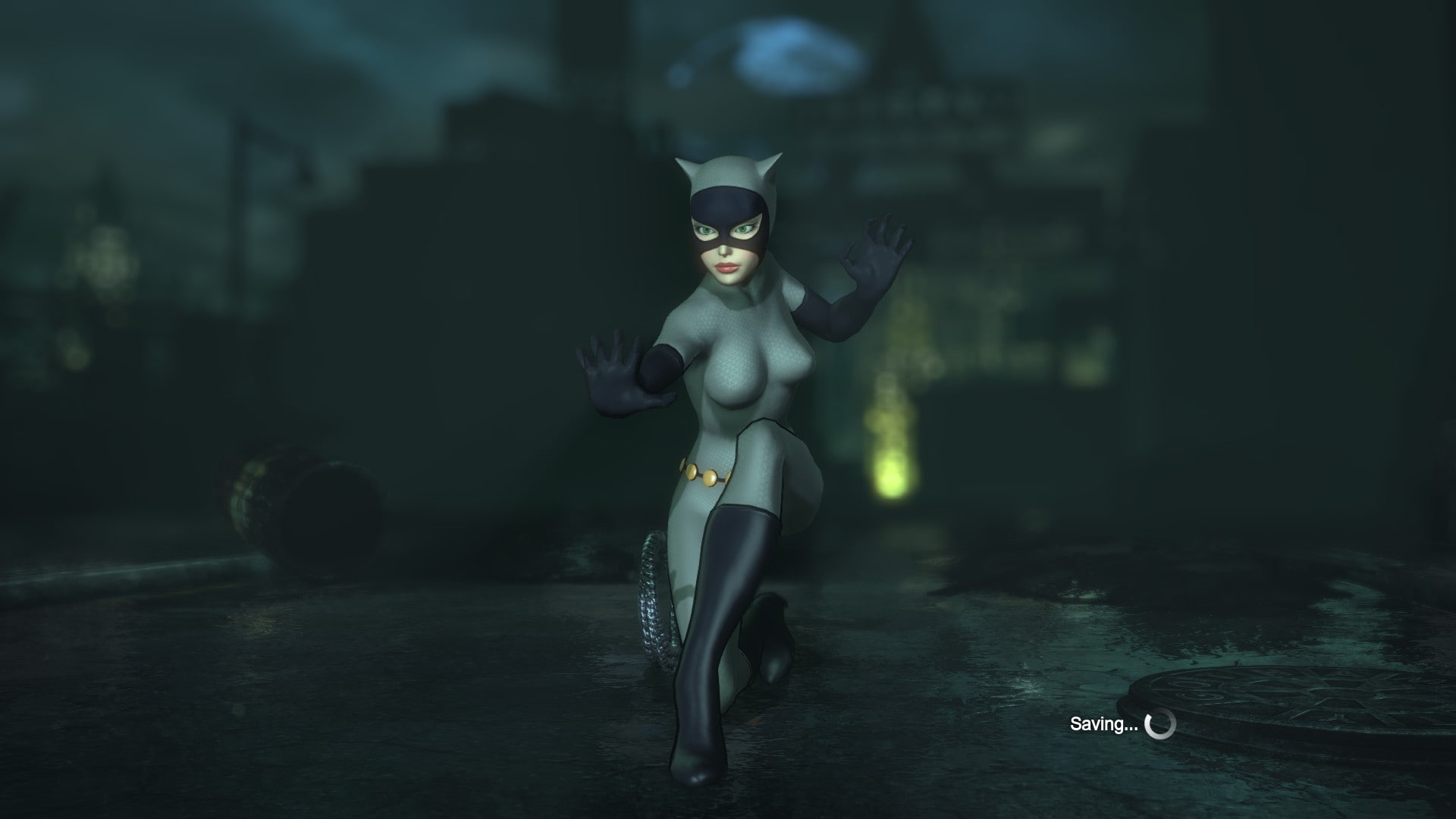 1080P, cat, woman, dc, catwoman, HD Wallpaper