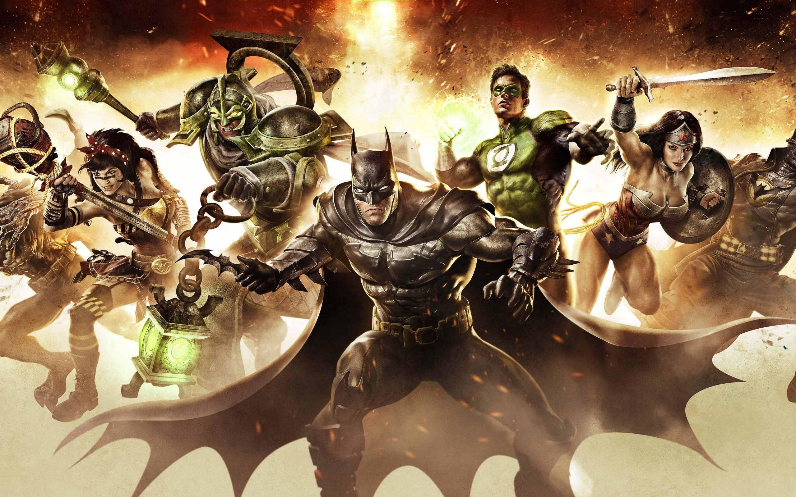 infinite, crisis, d c, 2K, lantern, game, nightmare, woman, dc comics, gaslight, green, games, superhero, dc universe, batman, HD Wallpaper