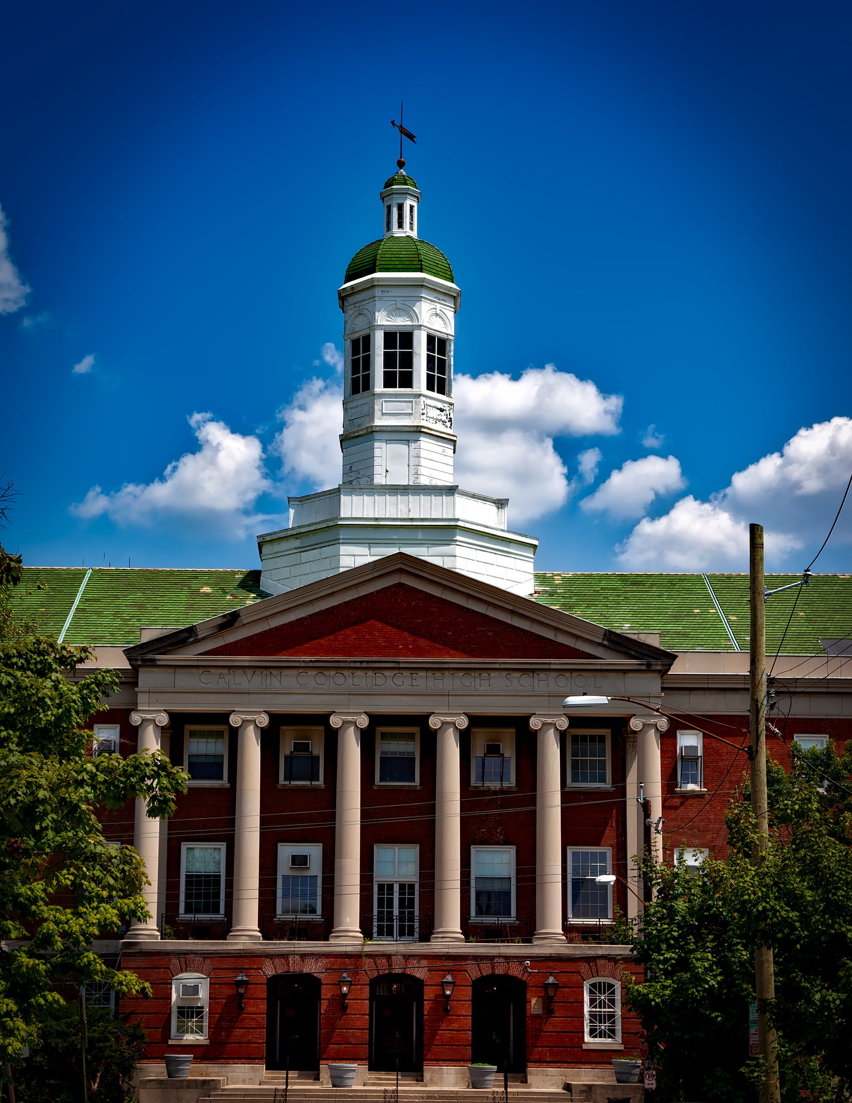 library, universities, historic, hdr, howard university, c, schools, tower, day, belief, building Exterior, famous Place, no people, tree, cloud - sky, Phone HD Wallpaper