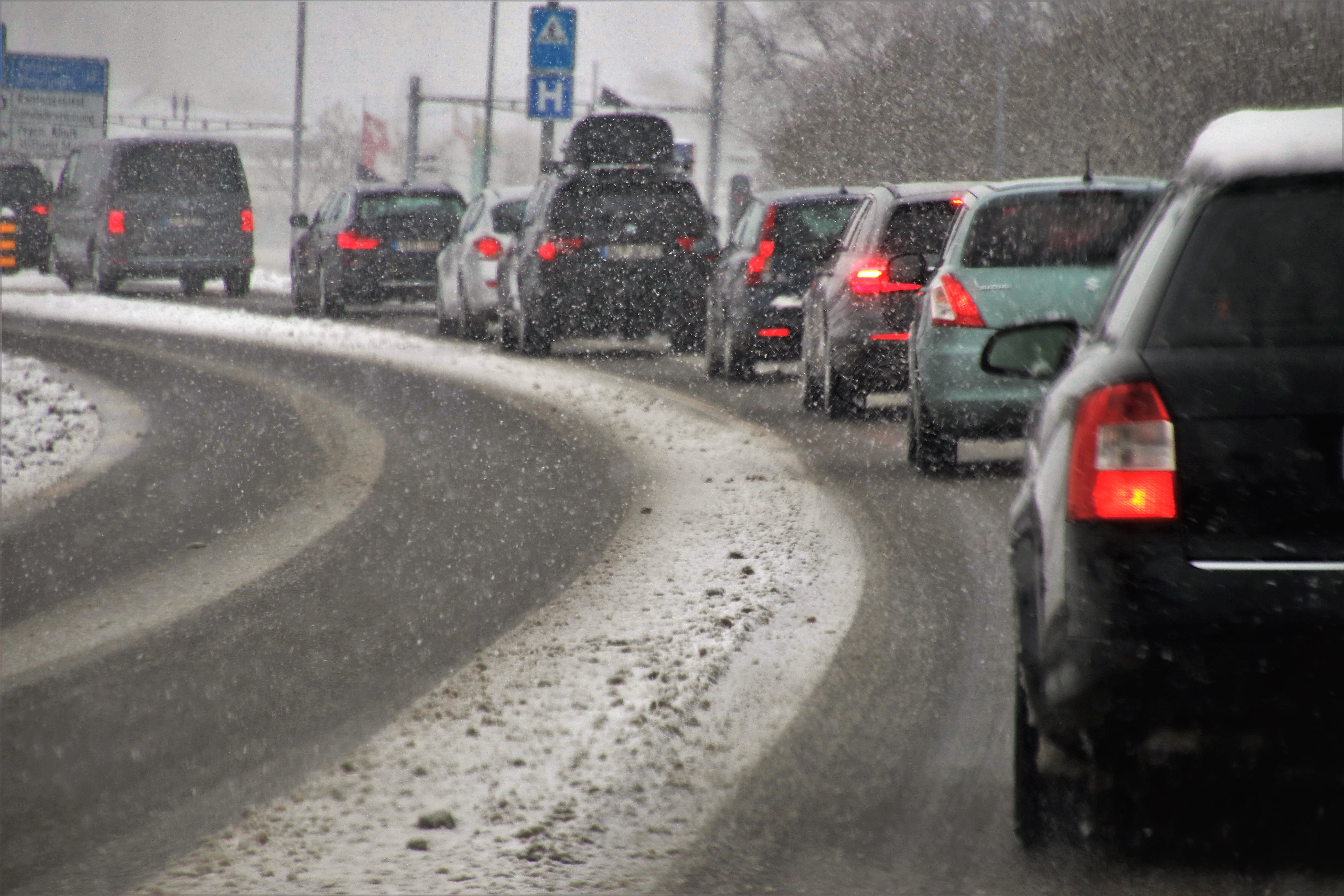 wet, torrential rain, traffic jam, next to each other, detained, transport, transportation, the prospect of, traffic, extreme weather, 5K, the stopper, HD Wallpaper