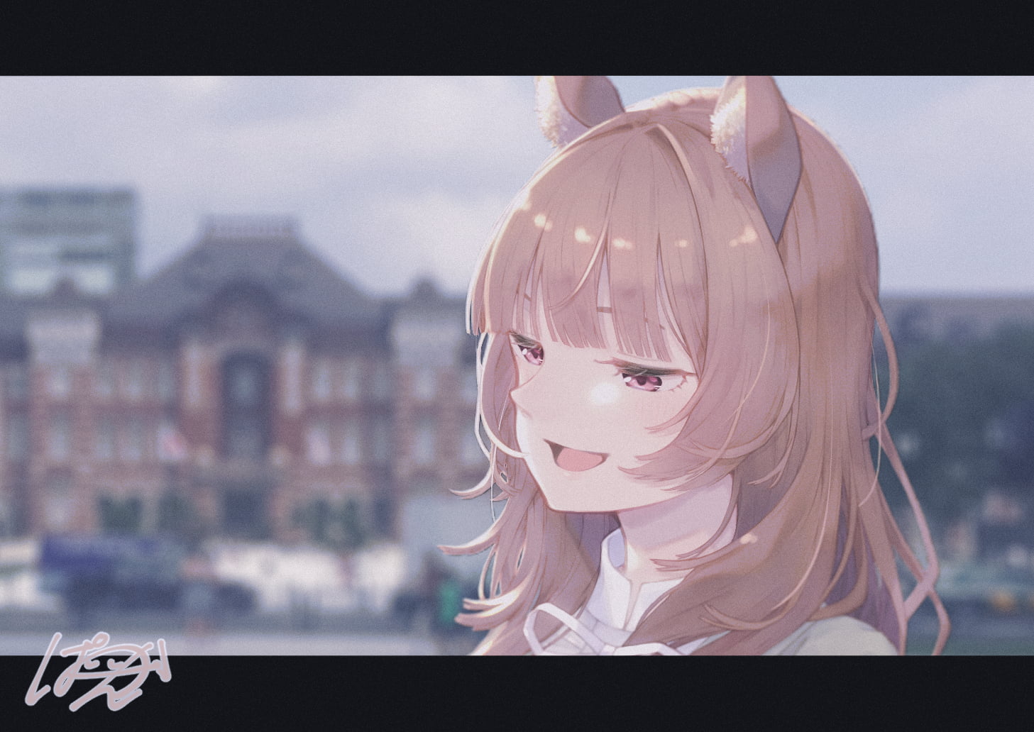Tate no Yuusha no Nariagari, long hair, anime girls, Raphtalia, 720P, digital art, animal ears, brunette, HD Wallpaper