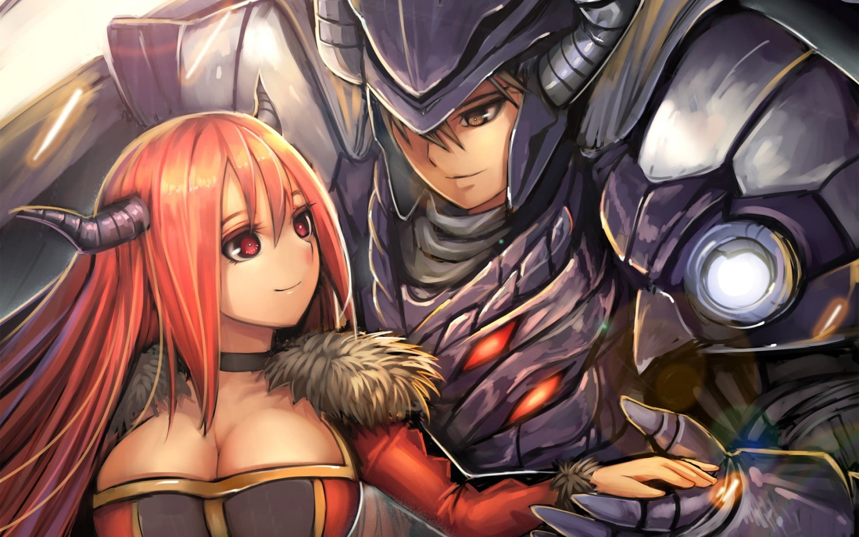 Yuusha, Maoyuu Maou Yuusha, Maou (Maoyuu Maou Yuusha), anime, 720P, HD Wallpaper