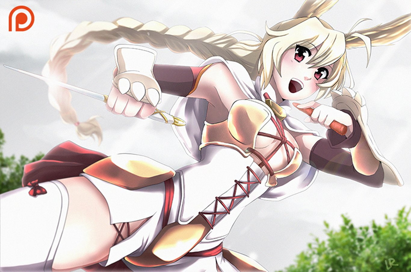 Nashetania Loei Piena Augustra, 720P, Anime, Rokka: Braves Of The Six Flowers, HD Wallpaper