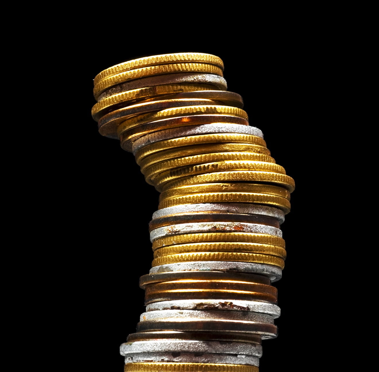 coin, wealth, cut out, growth, success, copy space, credit, finance, isolated, chart, still life, coins, investment, consumerism, growing, silver, large group of objects, HD Wallpaper