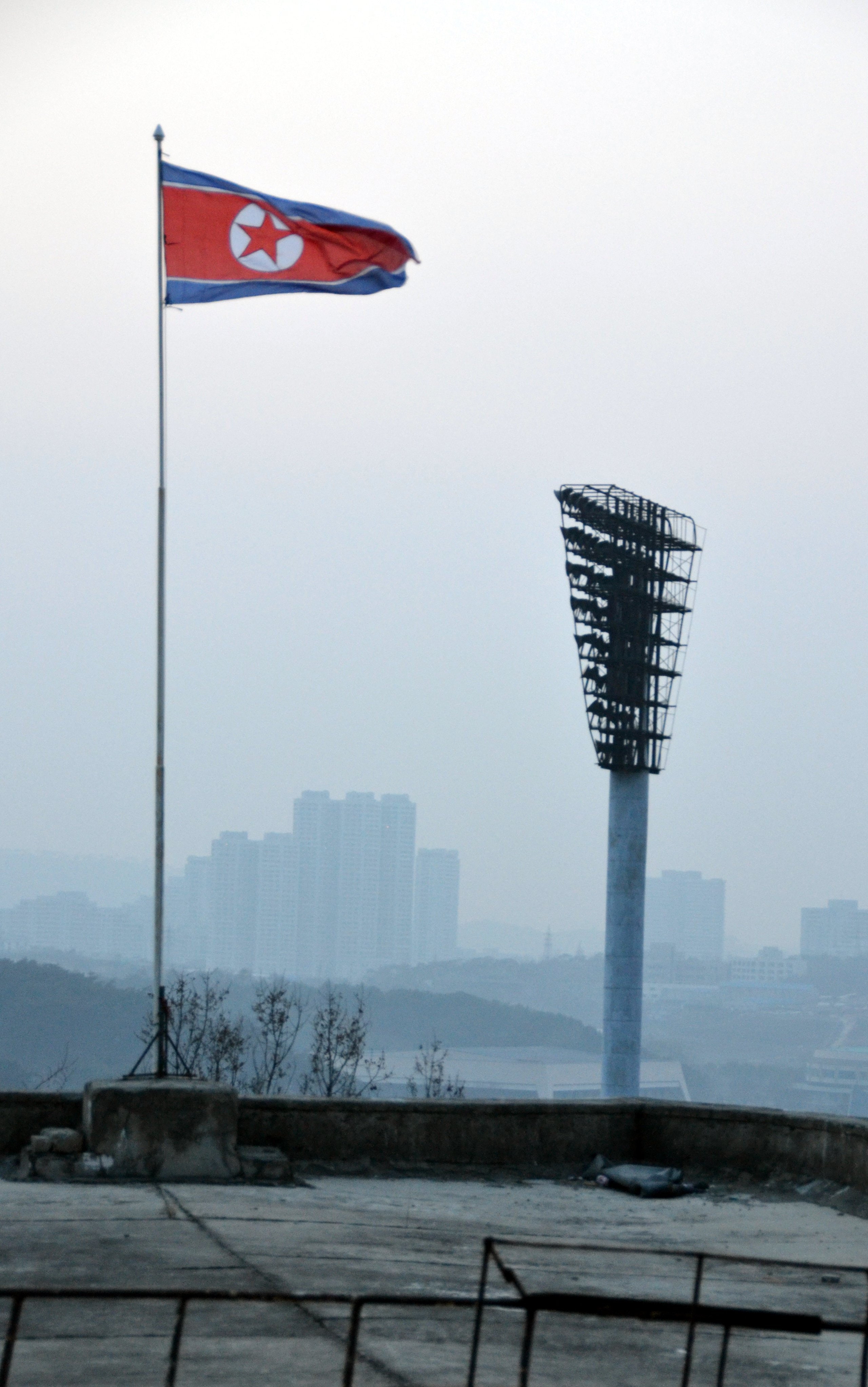 Rare, 4K, North Korea, building, DPRK, architecture, Phone HD Wallpaper