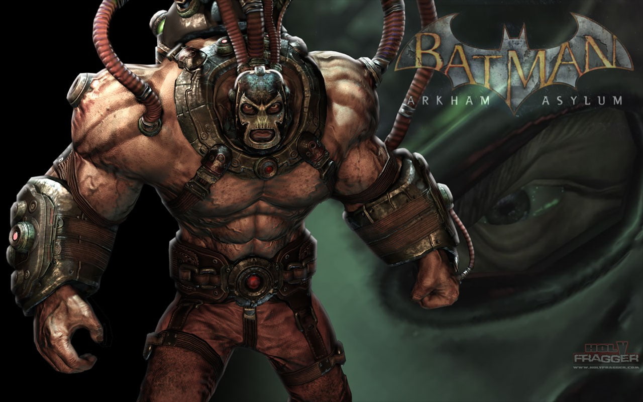720P, Arkham Asylum, bane, Batman, HD Wallpaper