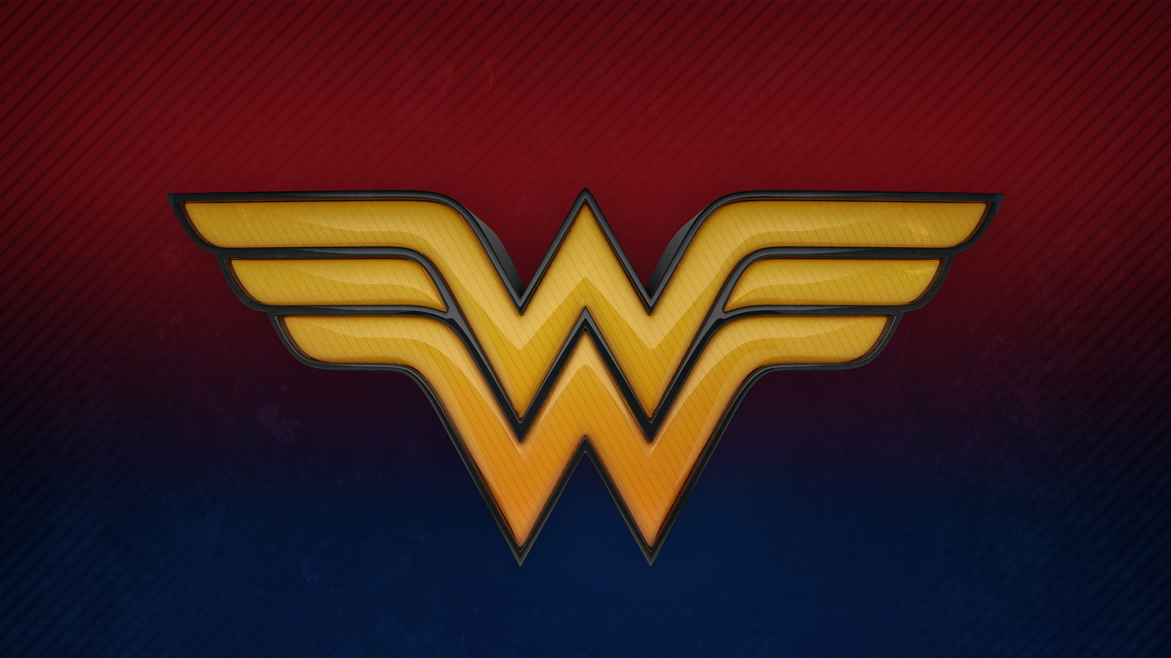 Wonder, Woman, k, d, 4K, Logo, HD Wallpaper