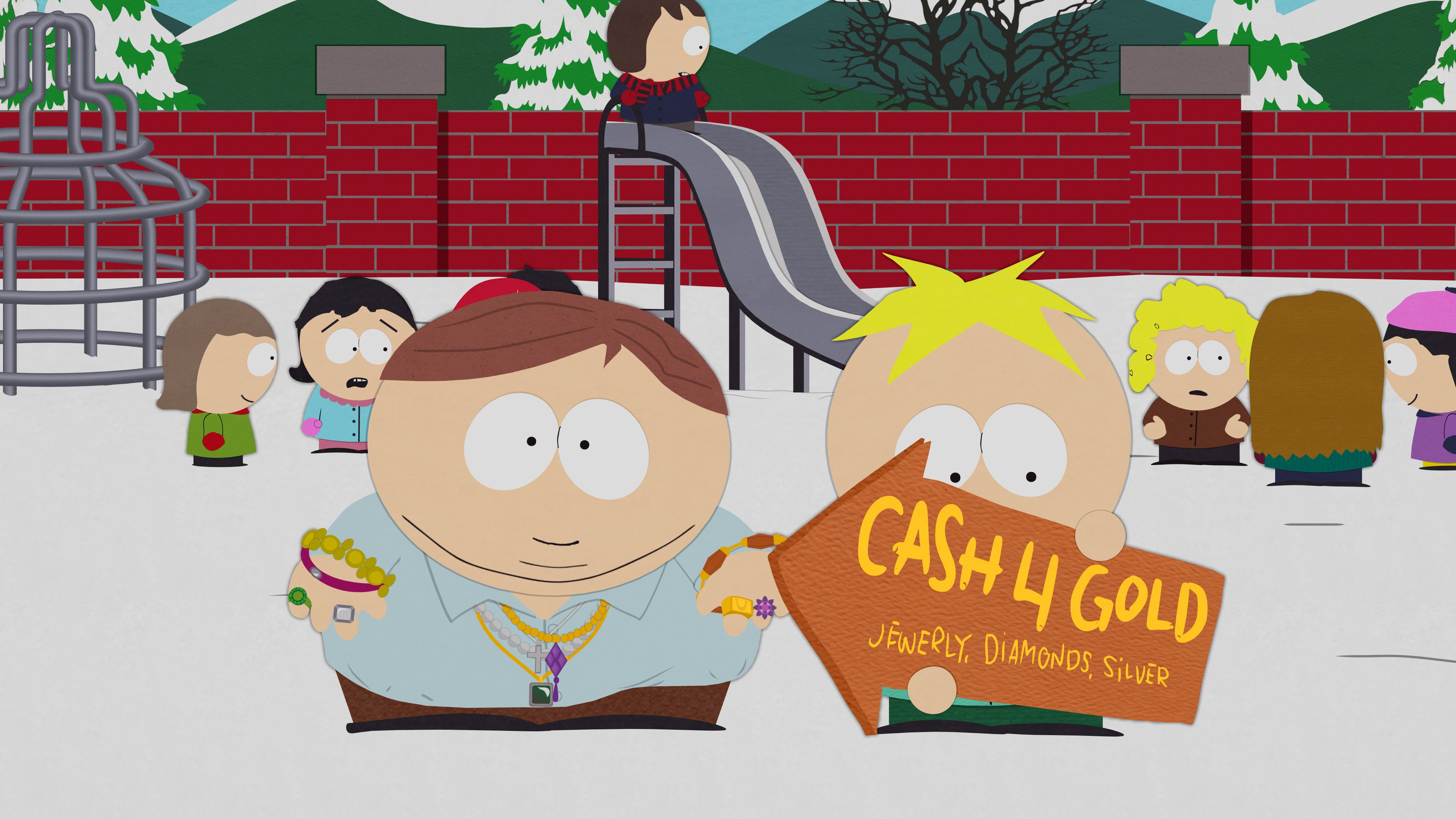 Butters Stotch, 4K, Eric Cartman, South Park, HD Wallpaper